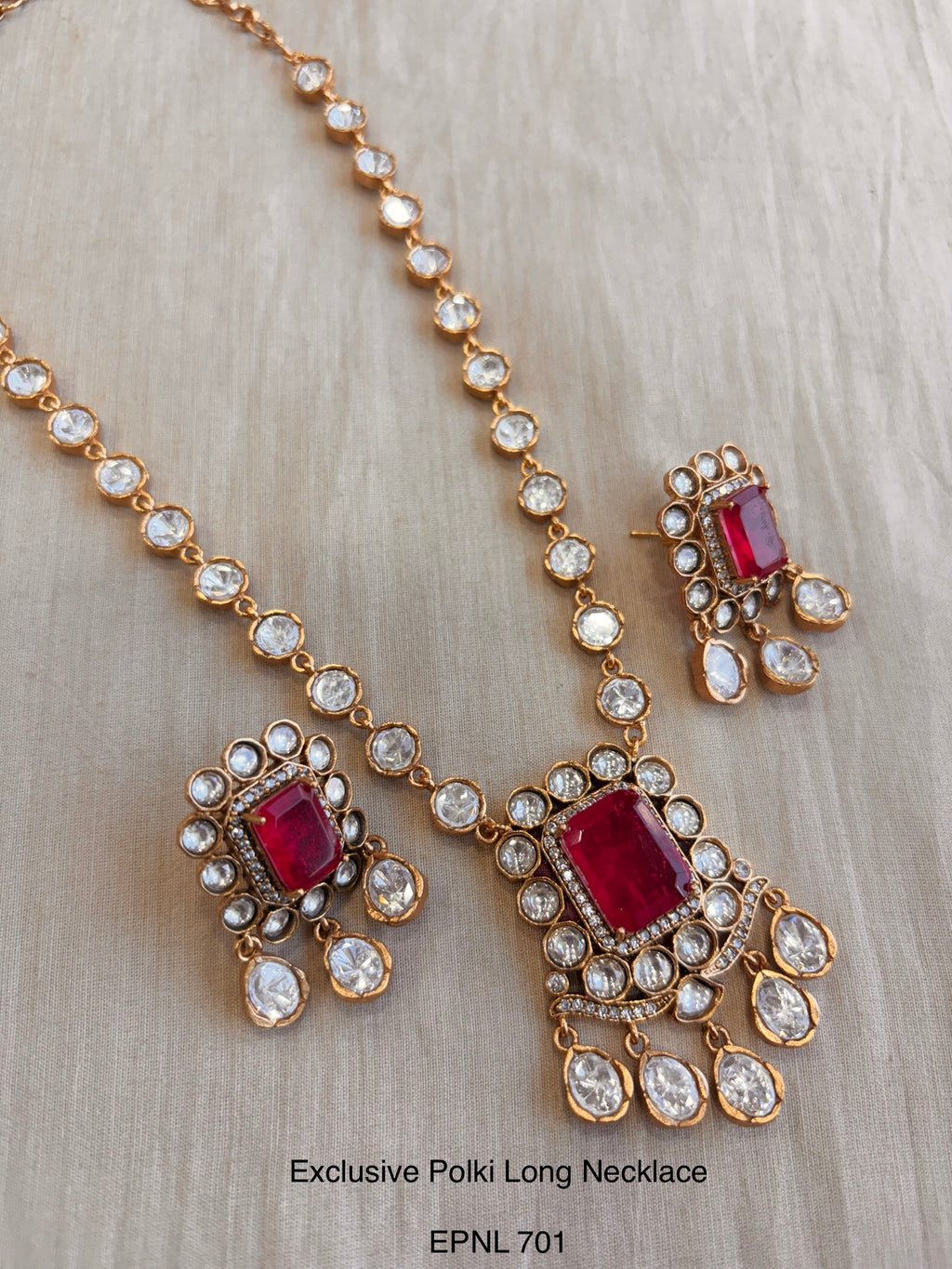 Demi Fine Doublet Long Necklace