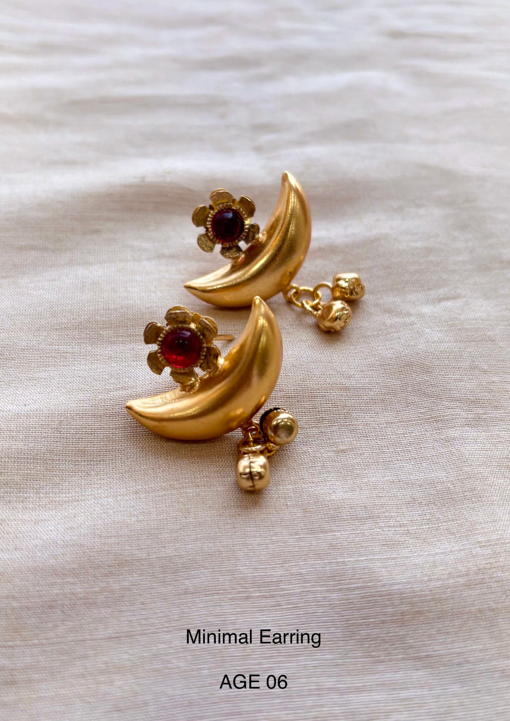 Ethno Gold Earring
