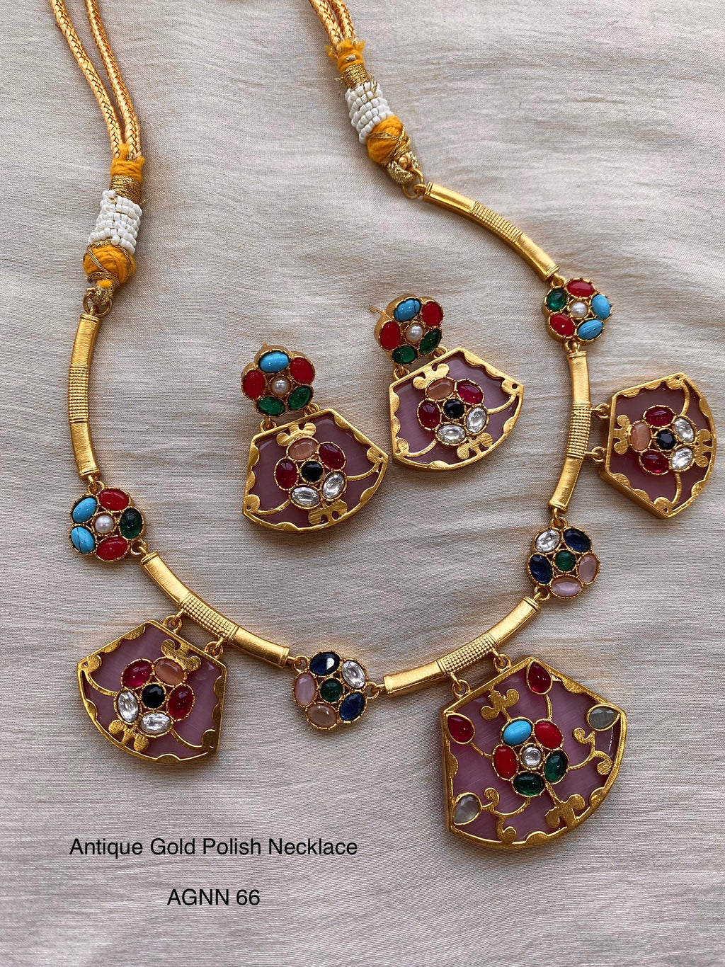 Ethno Gold Fusion Necklace