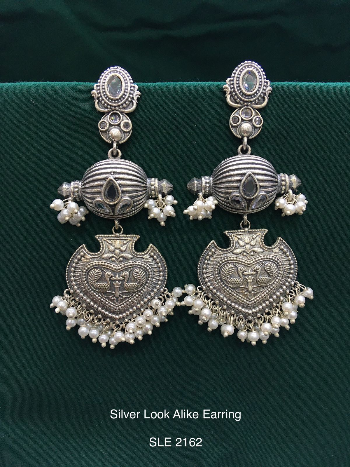 Silver Look Alike Earrings