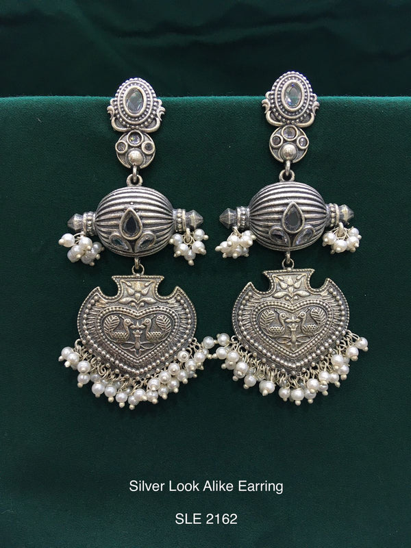 Silver Look Alike Earrings