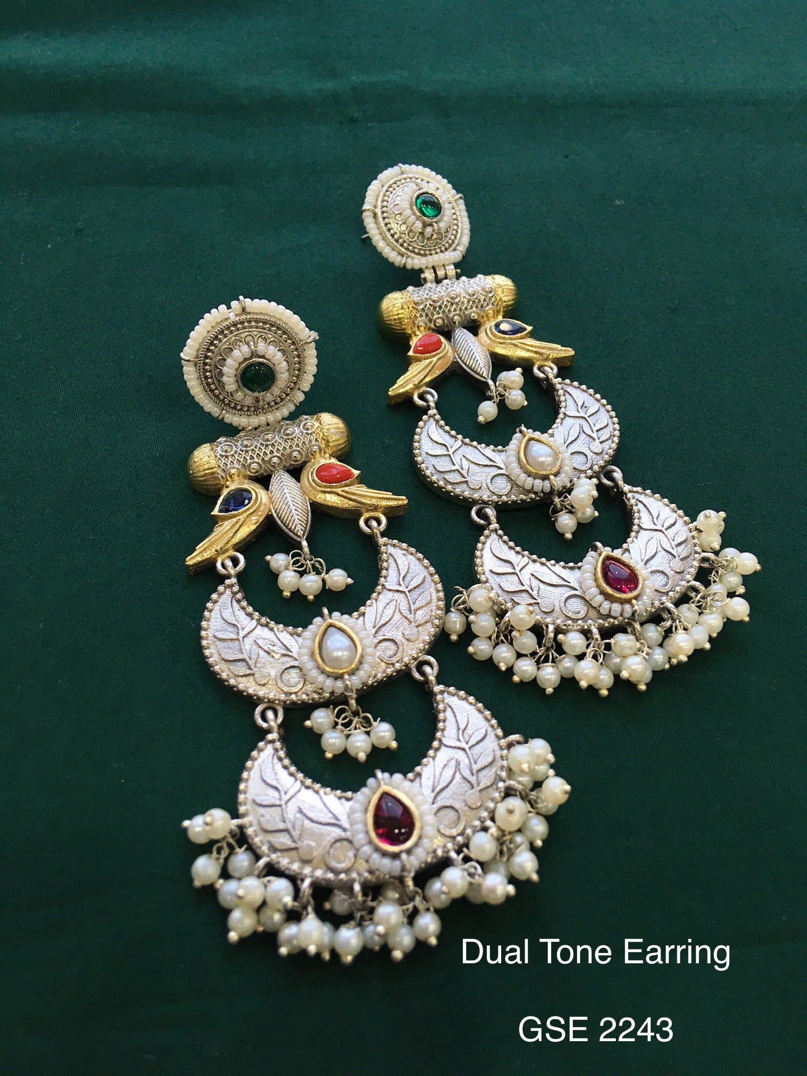 Dual Tone Earring