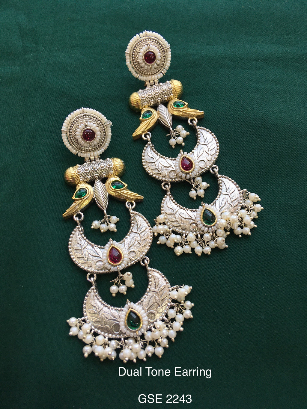 Dual Tone Earring
