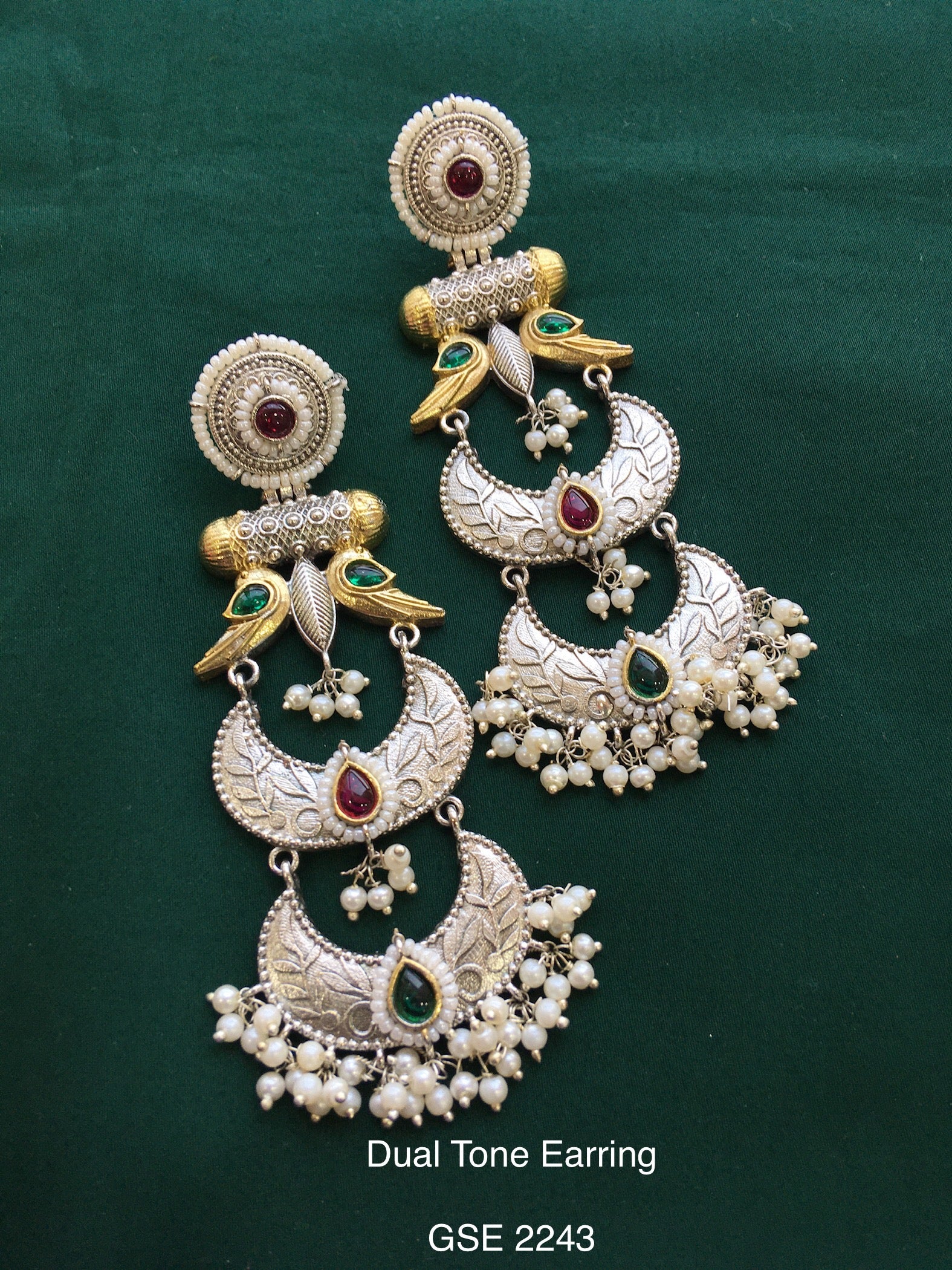 Dual Tone Earring