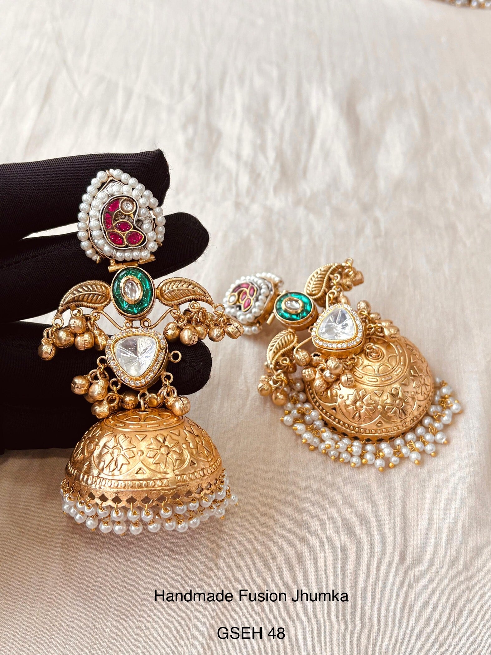 Kashmiri Fusion Jhumka