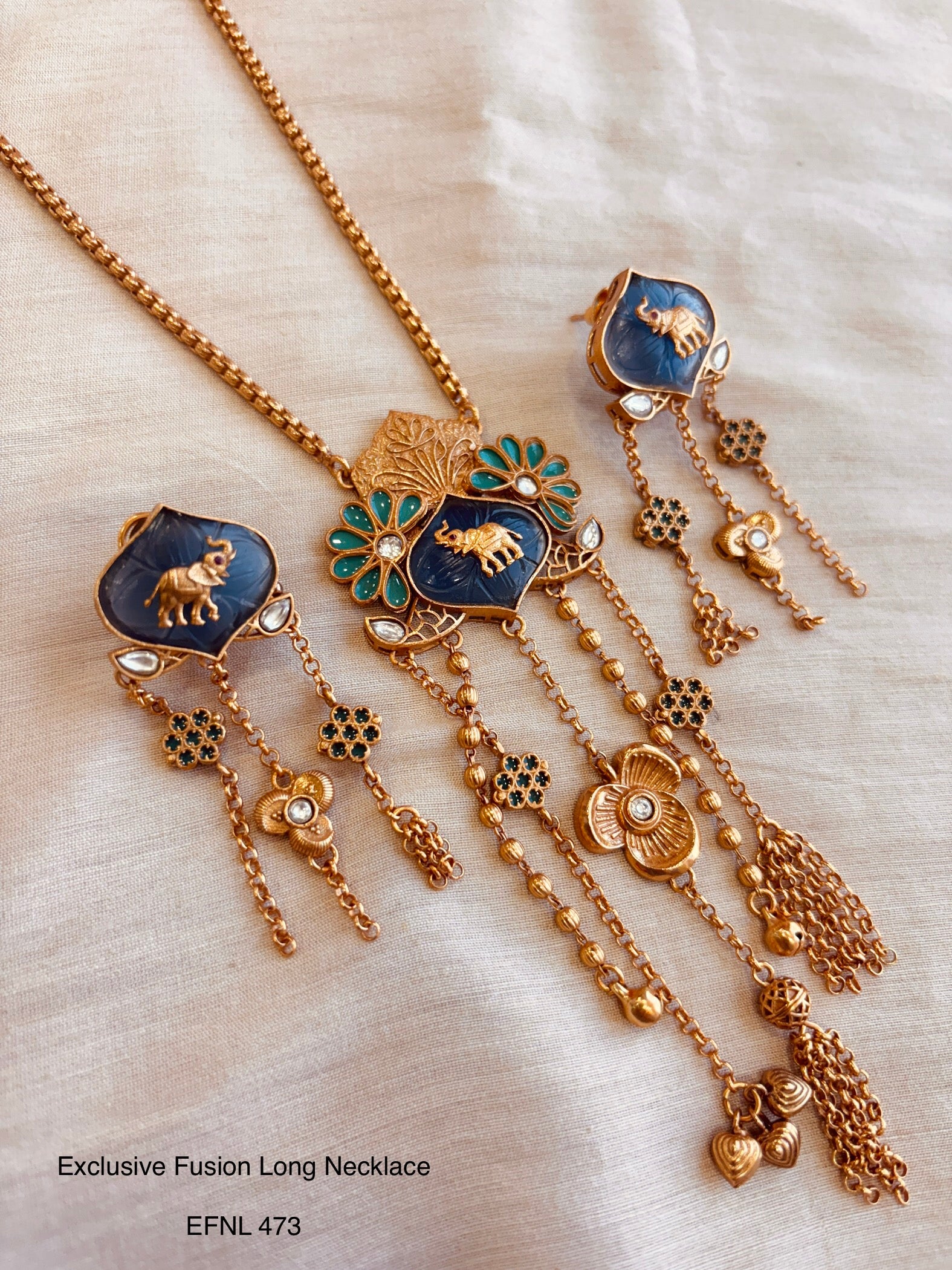 Neo Traditional Long Necklace