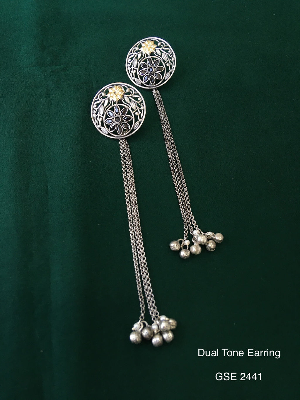 Antique Dual tone Earrings