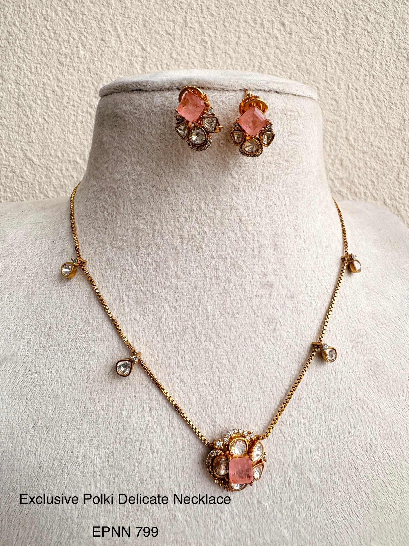 Demi Fine Moisannites Delicate Necklace