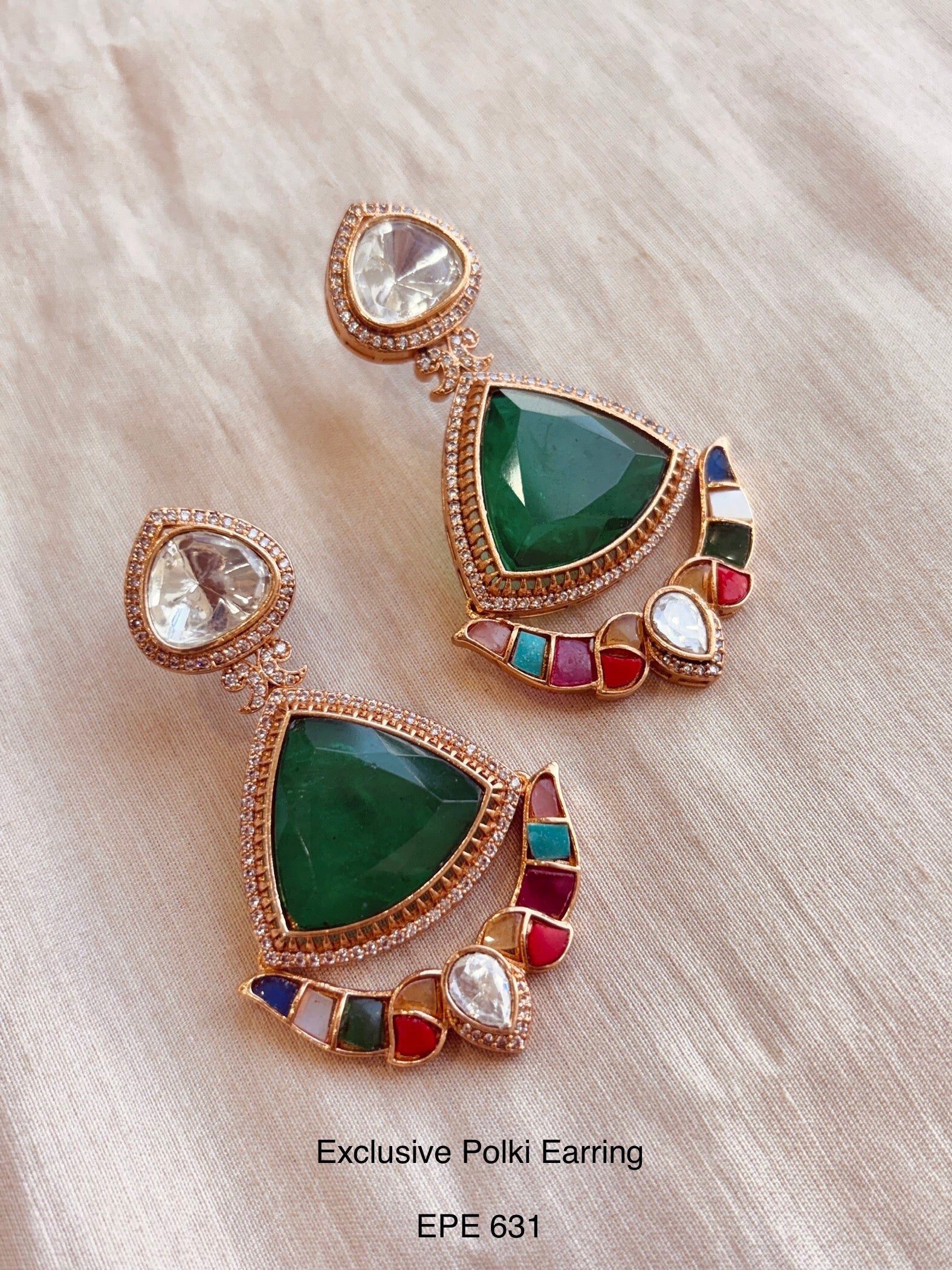 Demi Fine Polki Earrings