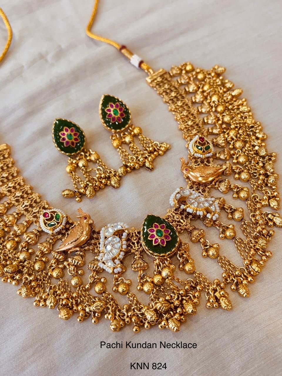 Heritage Fusion Patta Necklace