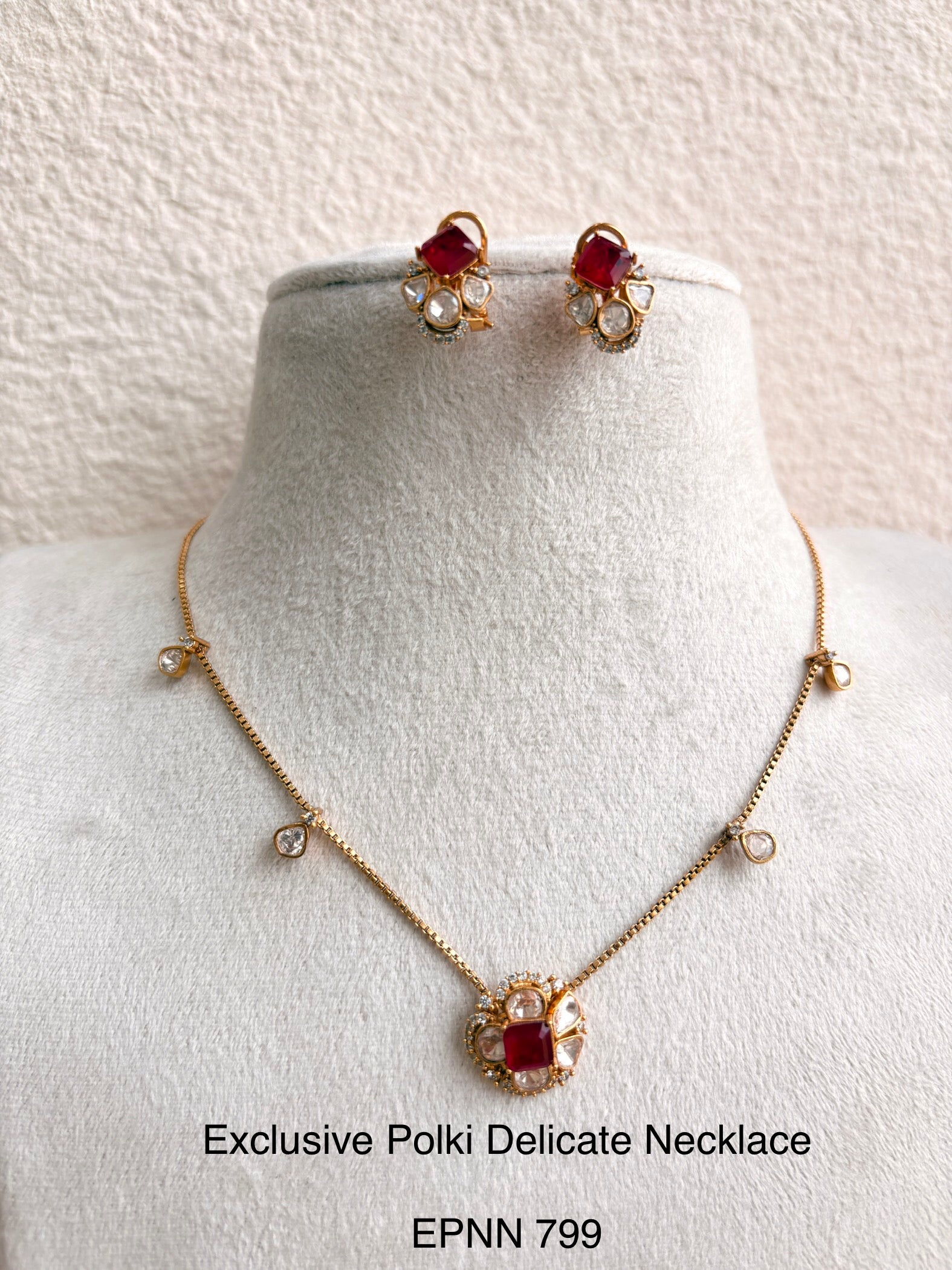 Demi Fine Moisannites Delicate Necklace