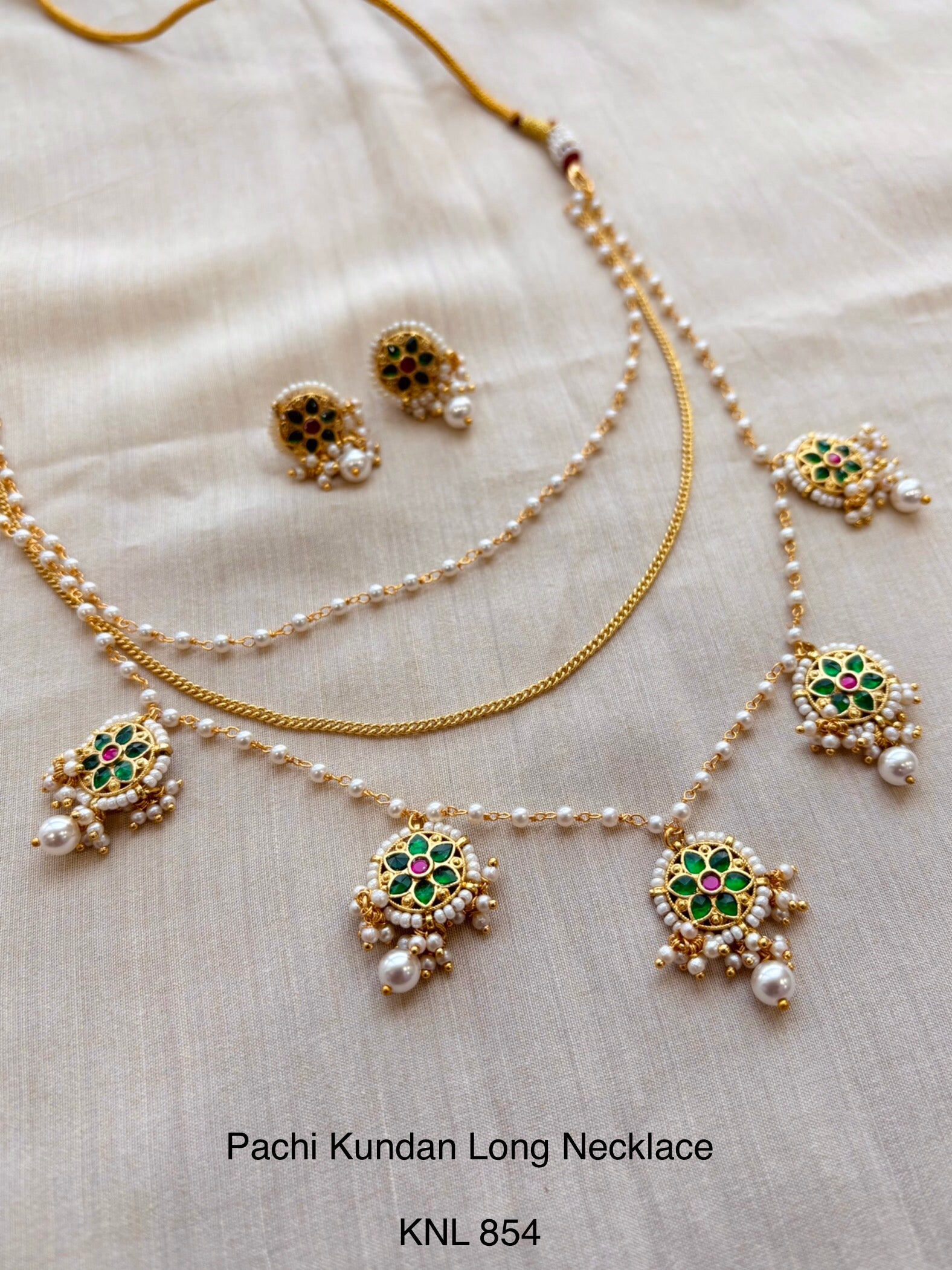 Indo Comtemporary Layer Necklace