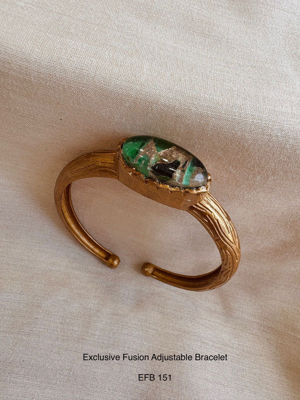 Ethno Stone Adjustable Bracelet