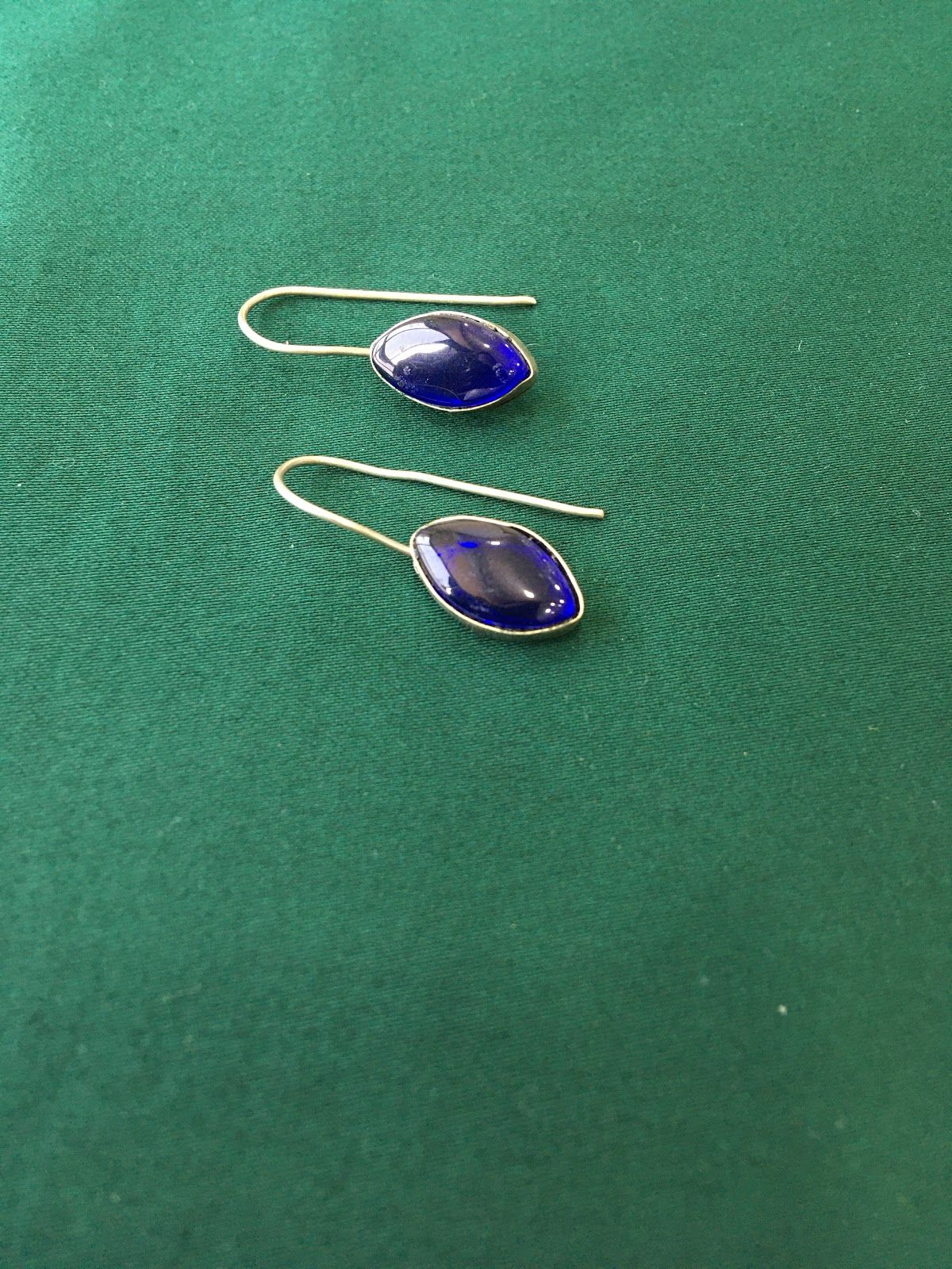 Silver Look Alike Fish Hook Earrings