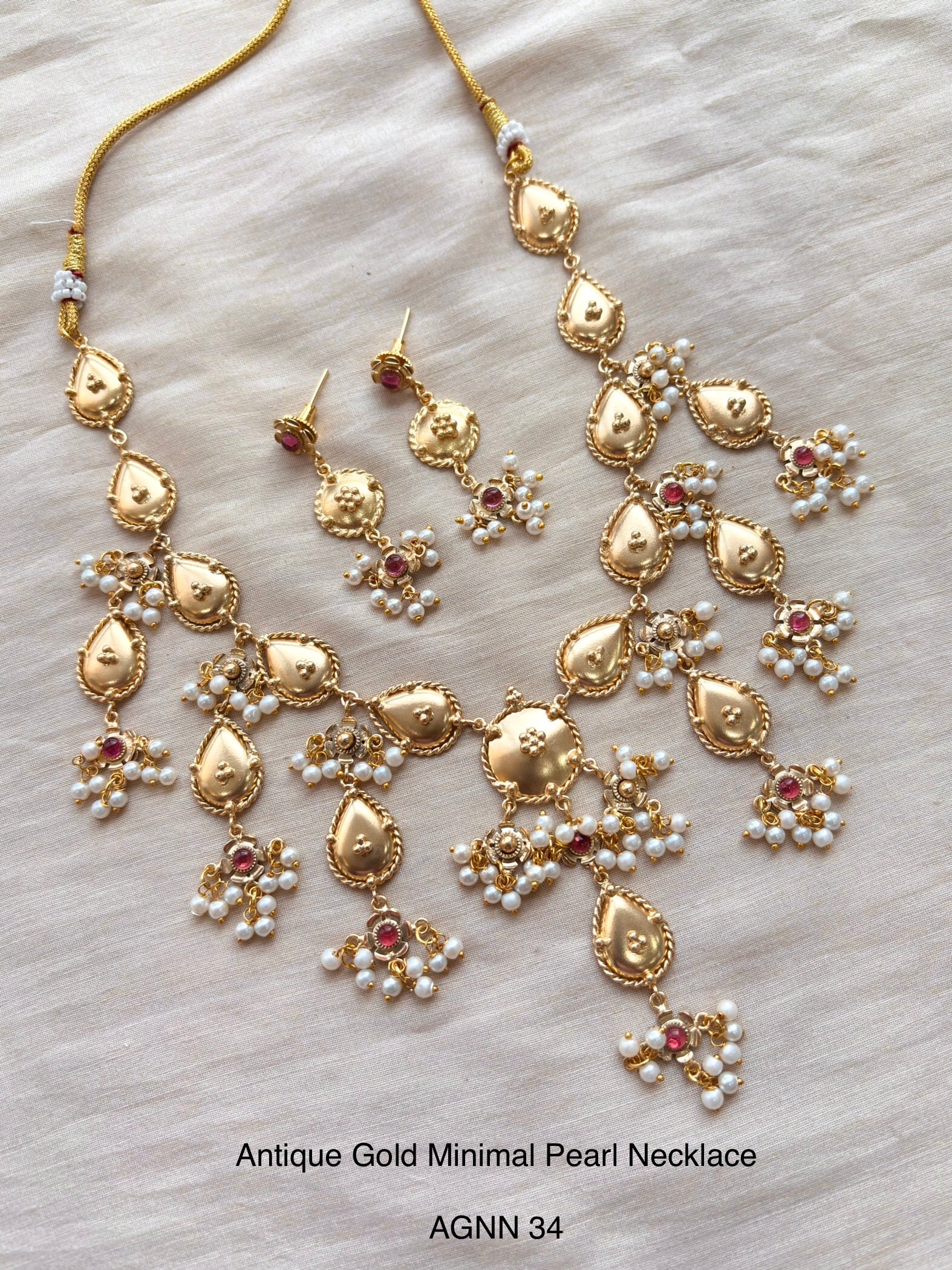 Ethno Gold Necklace