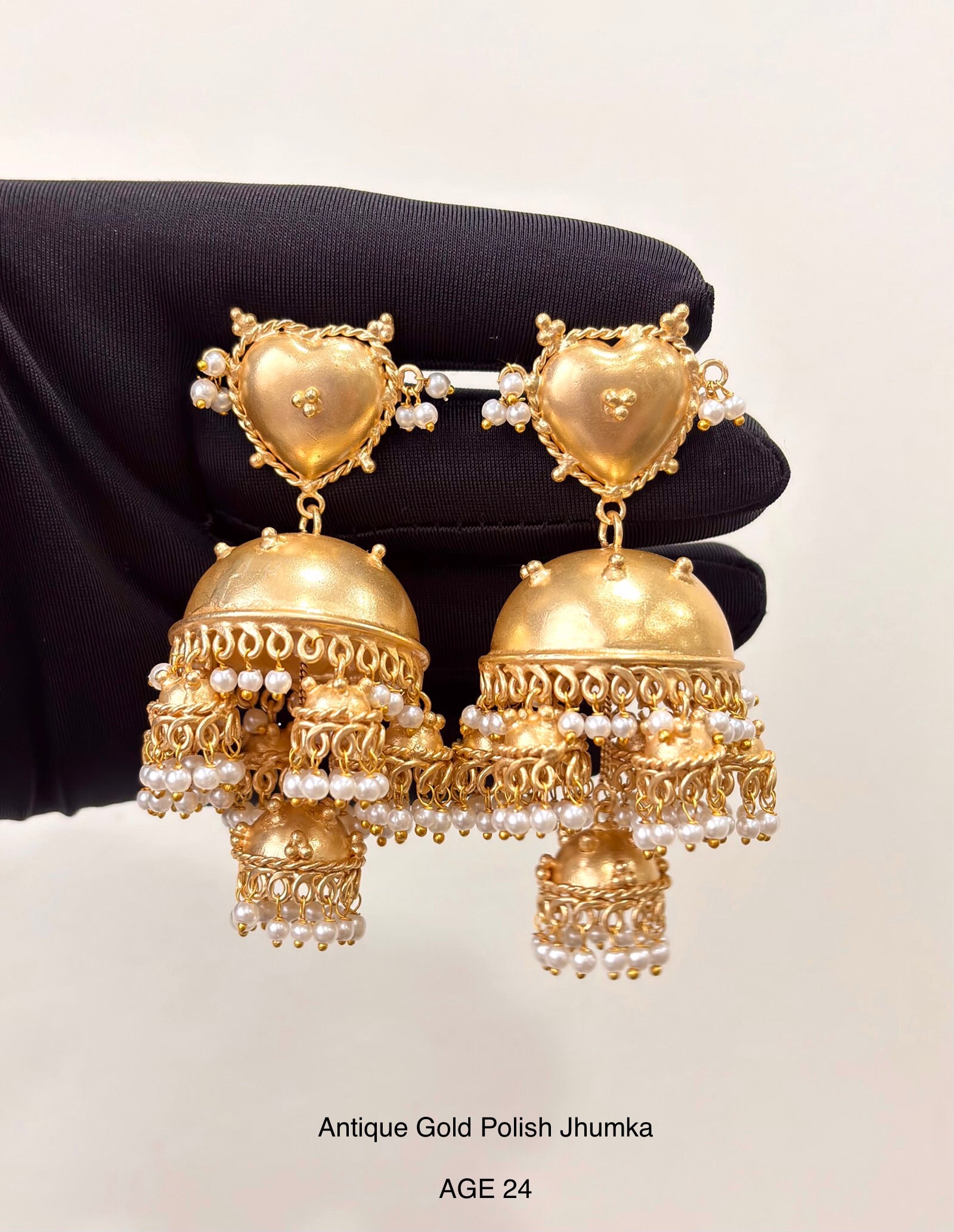 Ethno Gold Jhumka