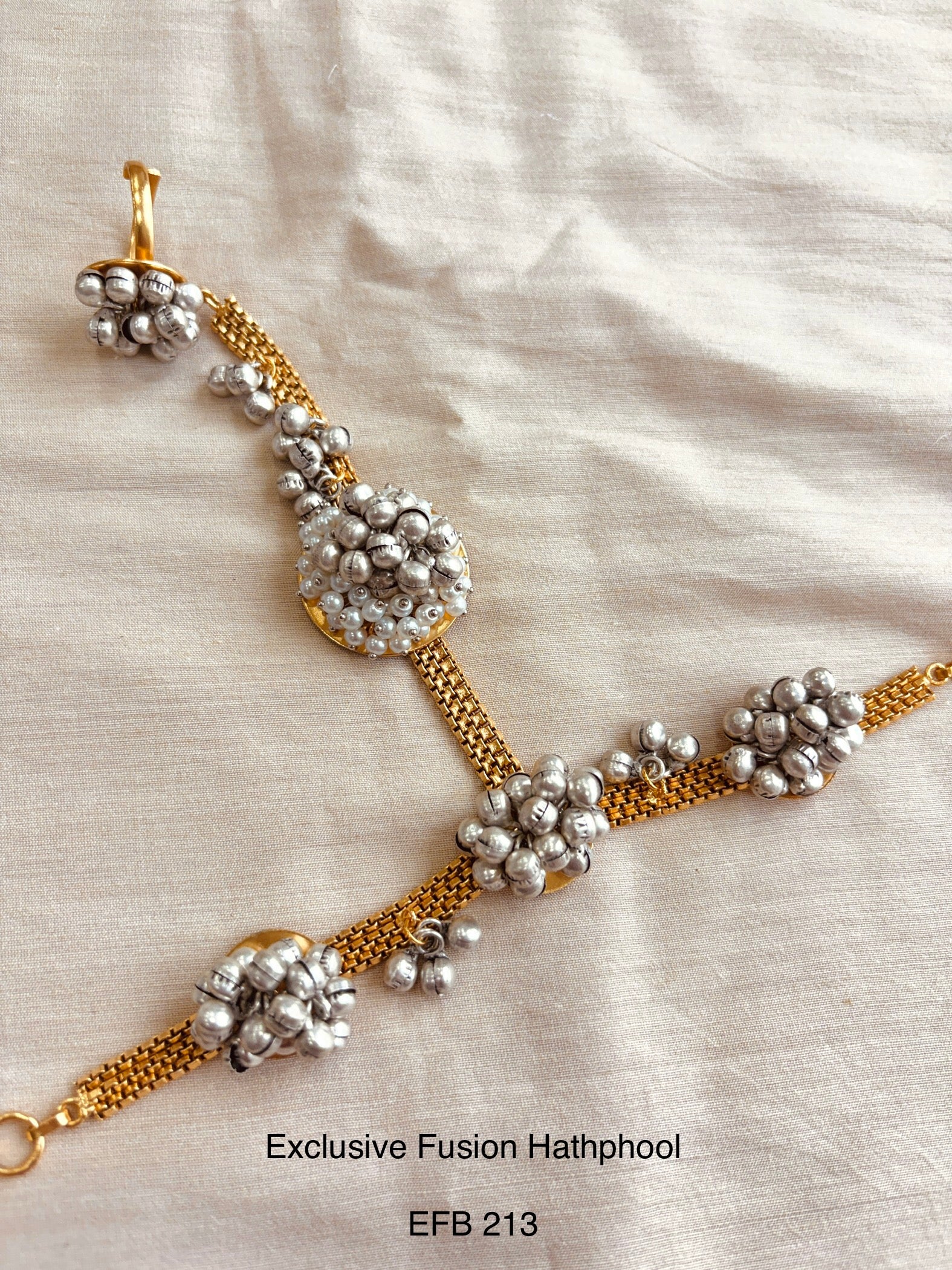 Antique Dual Tone Hathphool