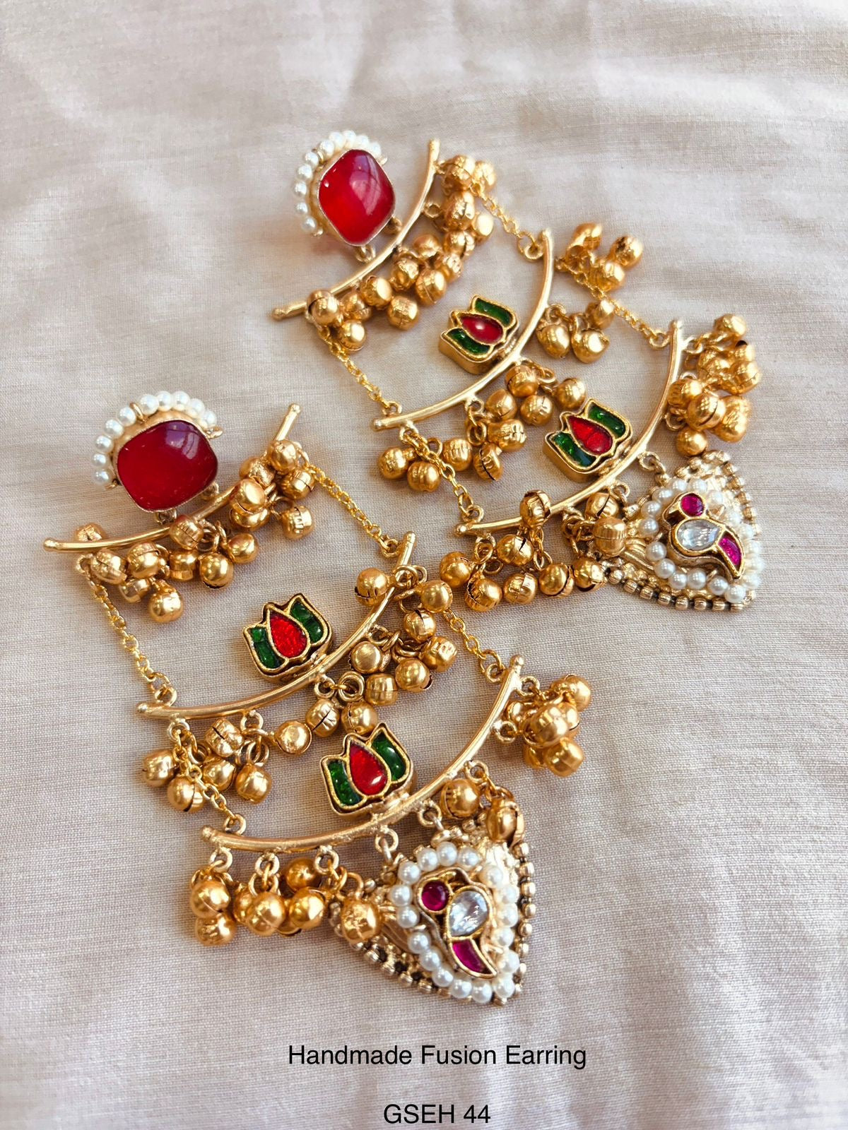 Kashmiri Fusion Earrings