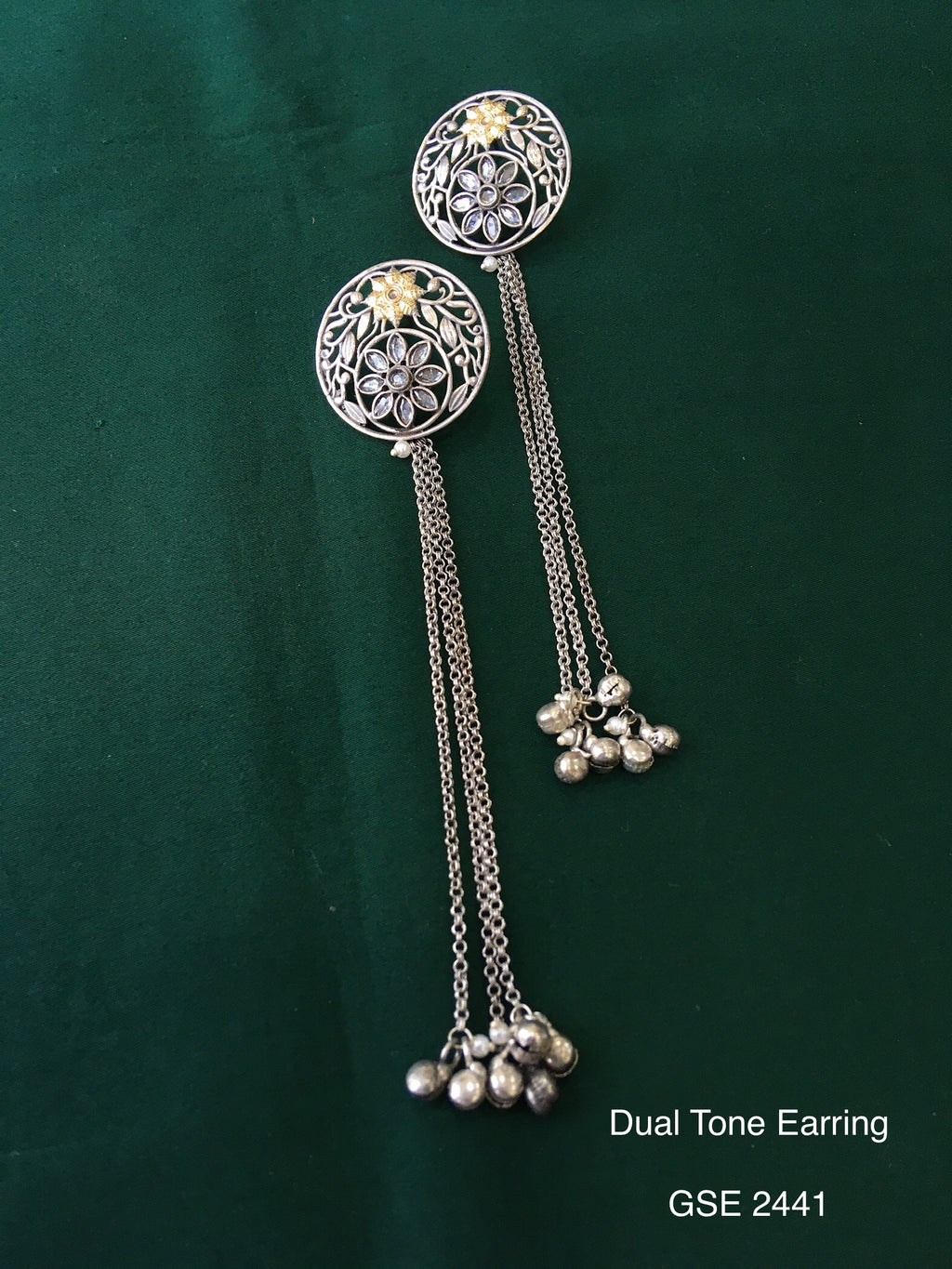 Antique Dual tone Earrings