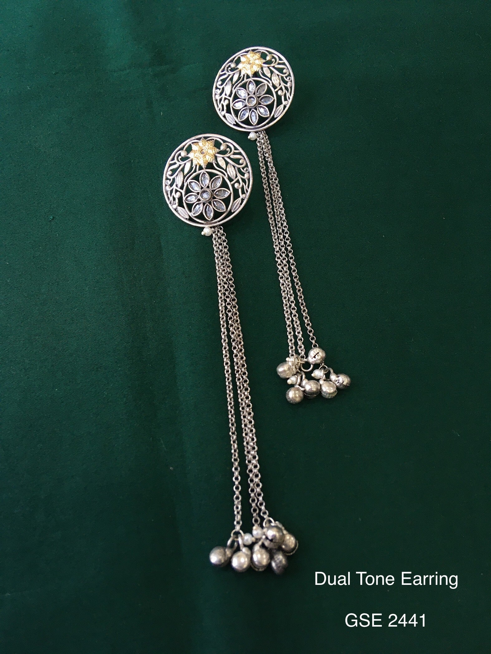 Antique Dual tone Earrings