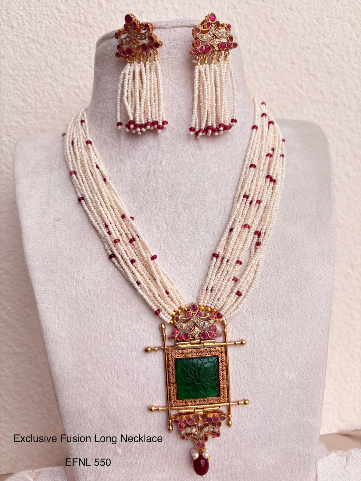 Neo Traditional Jadau Necklace