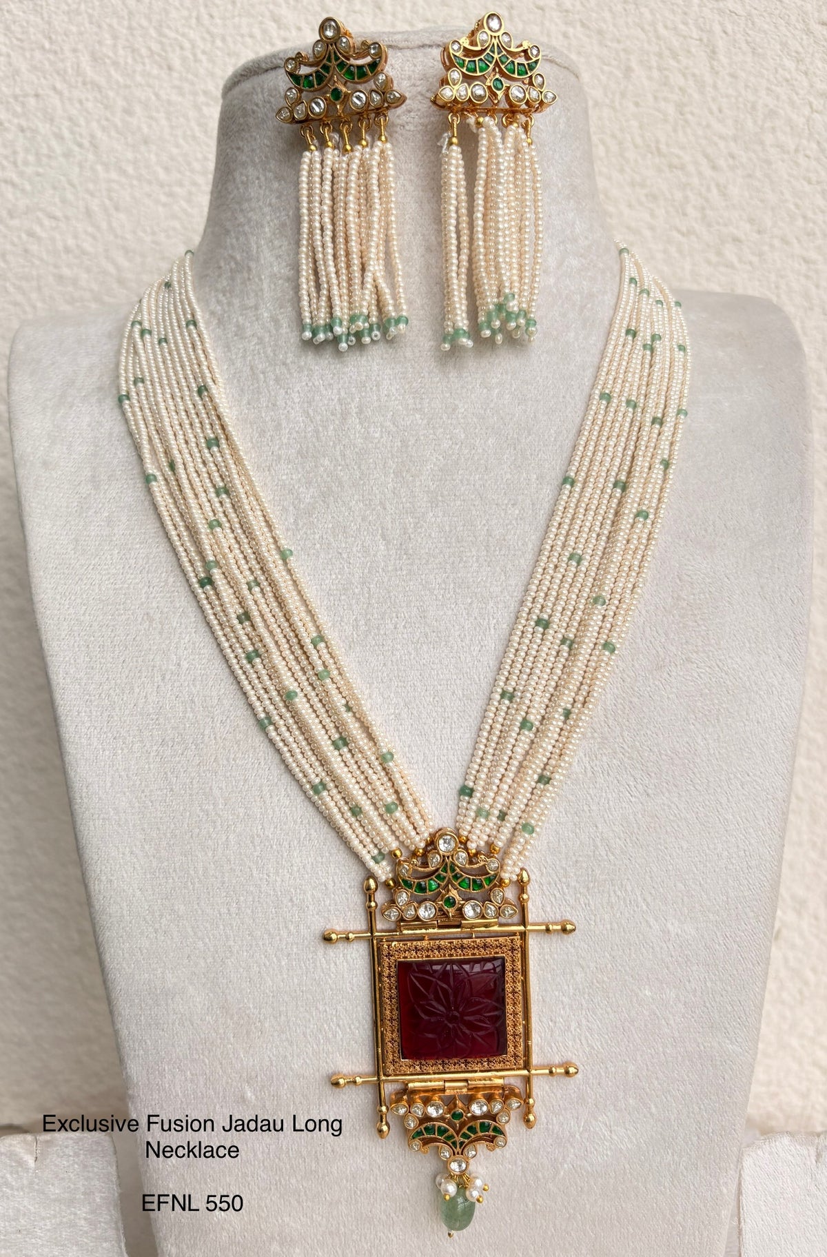 Neo Traditional Jadau Necklace