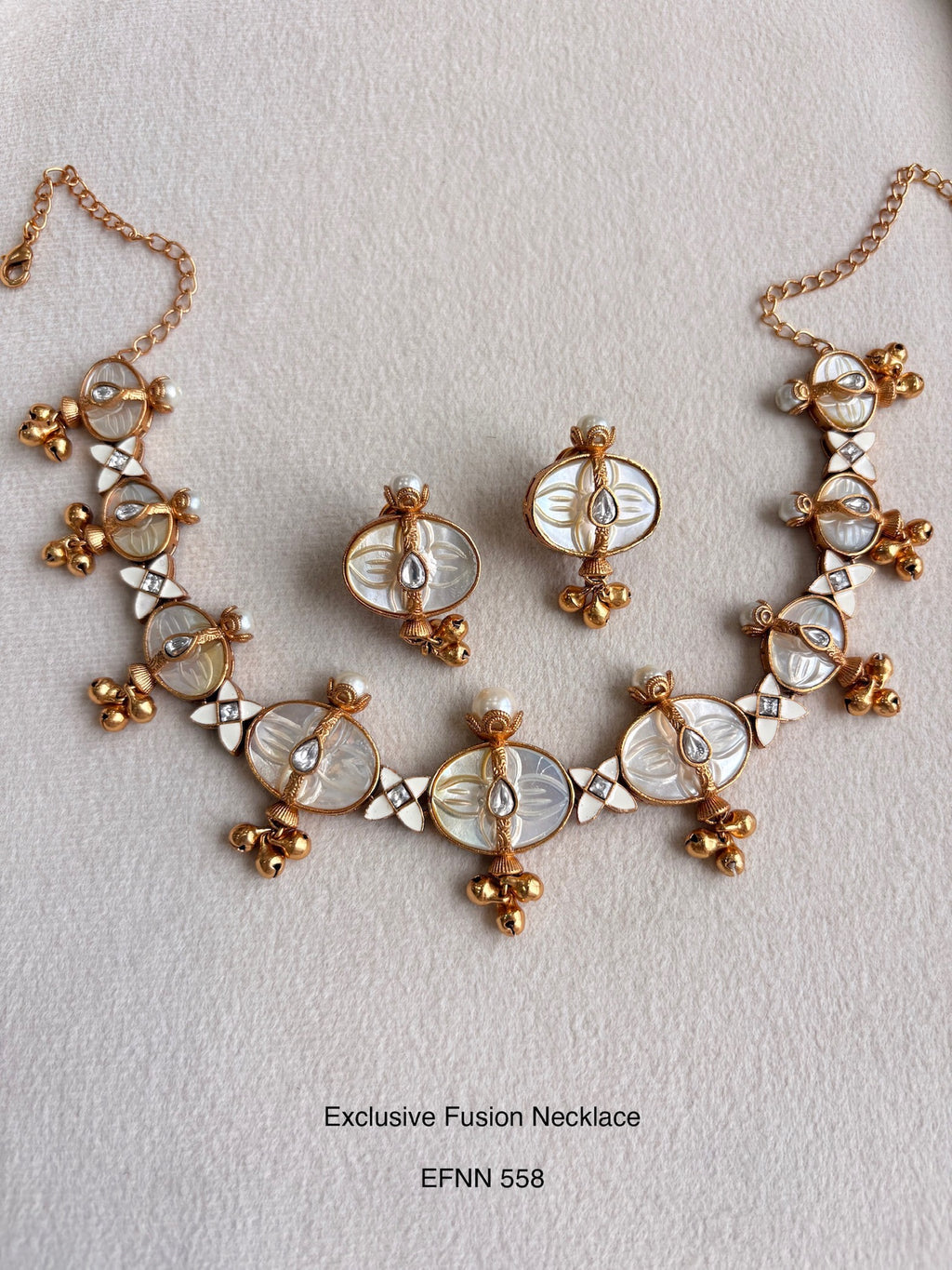 Neo Traditional Jadau Necklace