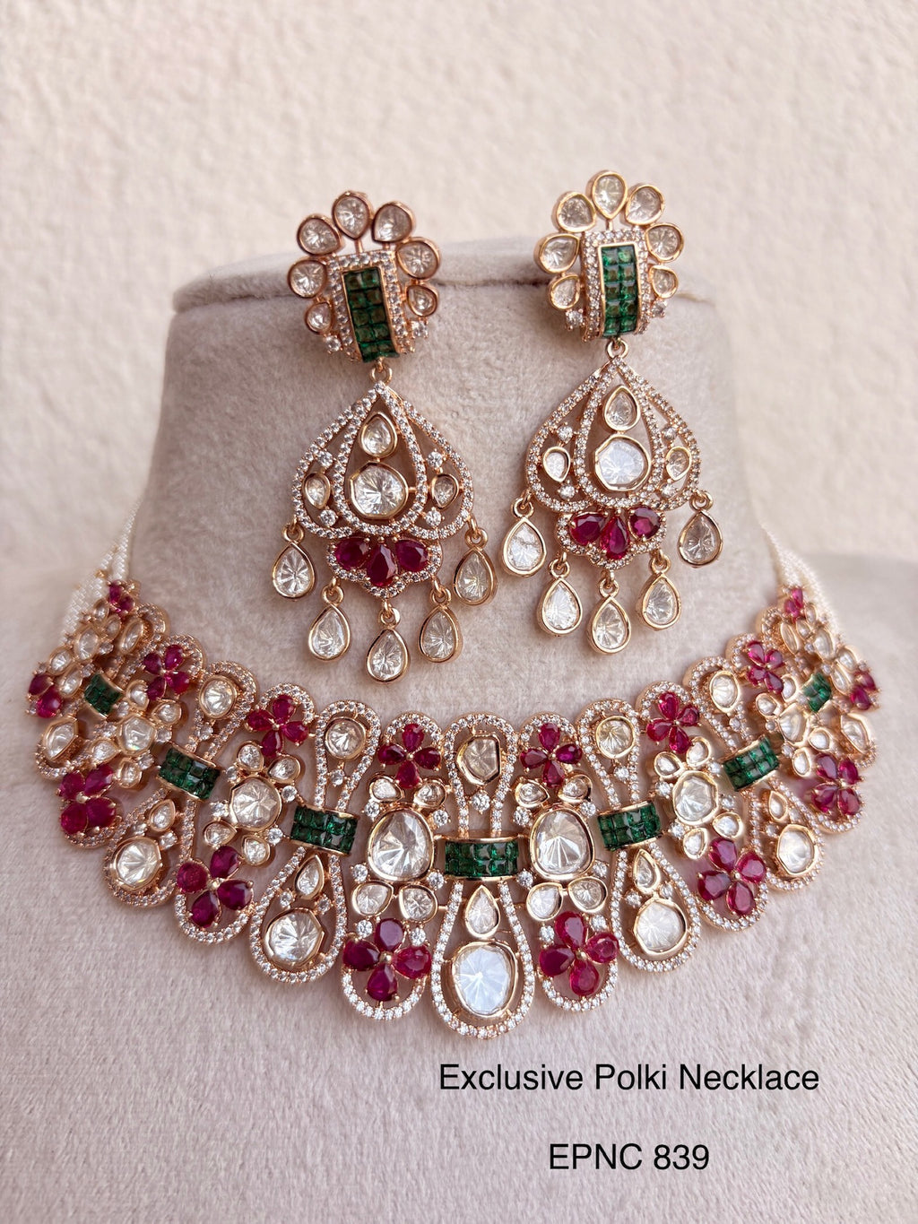 Demi Fine Moissanites and Doublets Choker