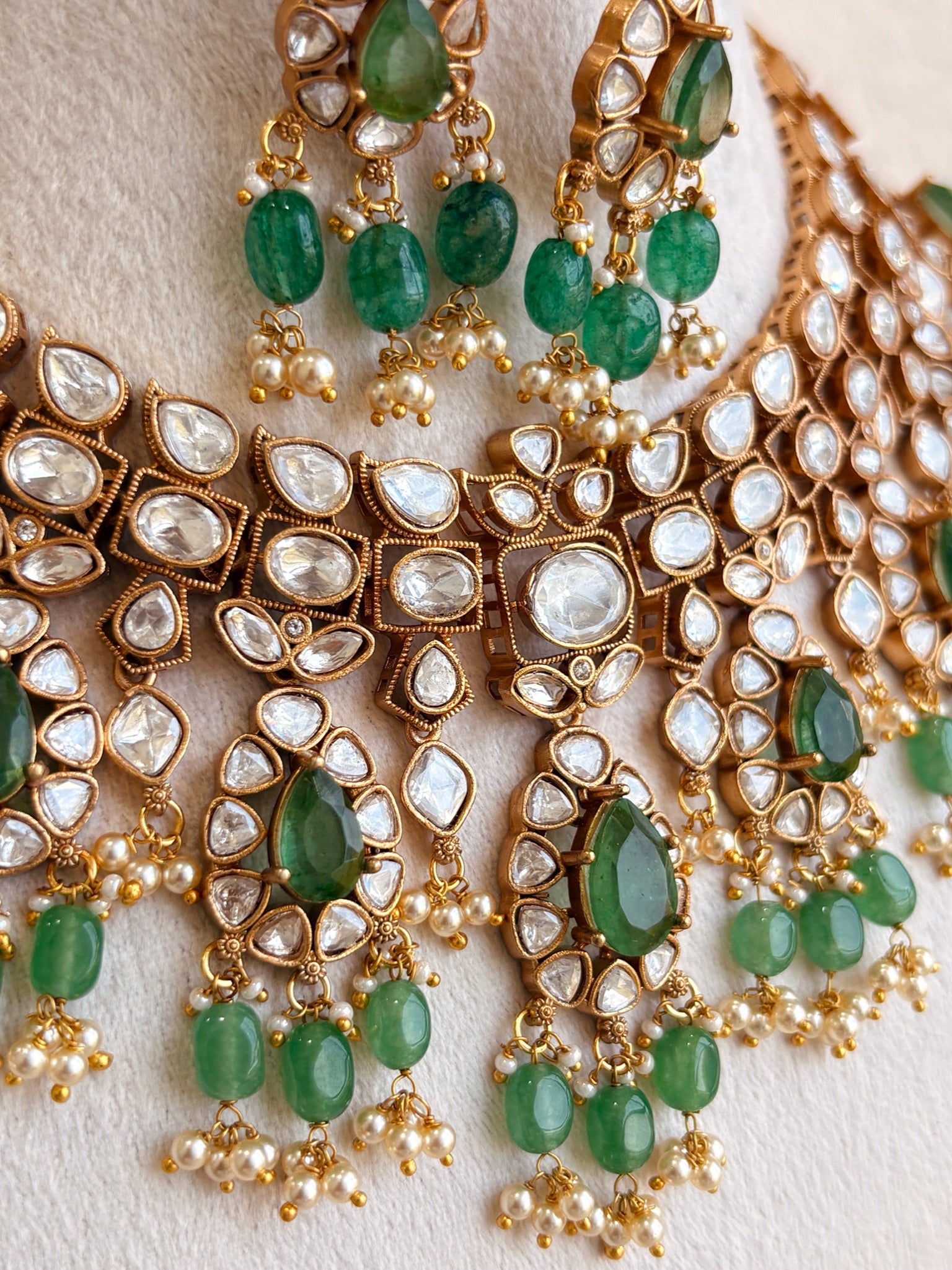 Demi fine moissanites necklace