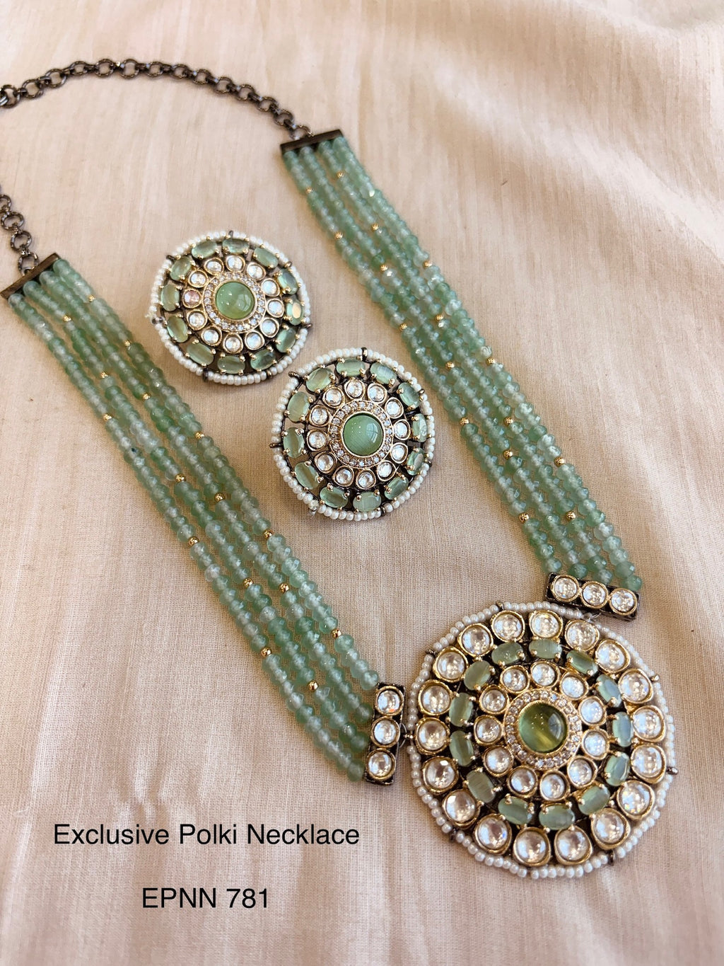 Demi fine moissanites necklace