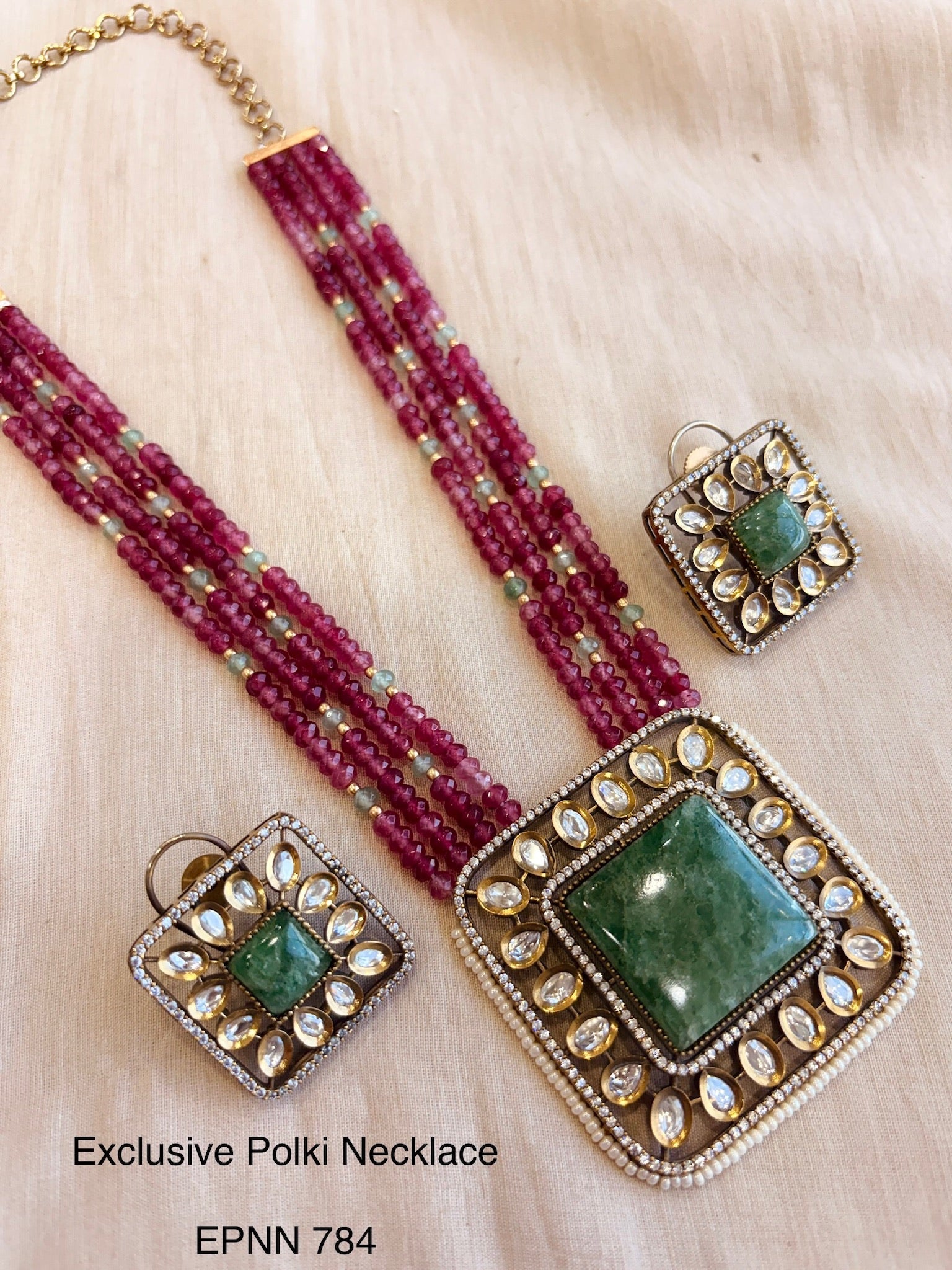 Demi fine moissanite necklace
