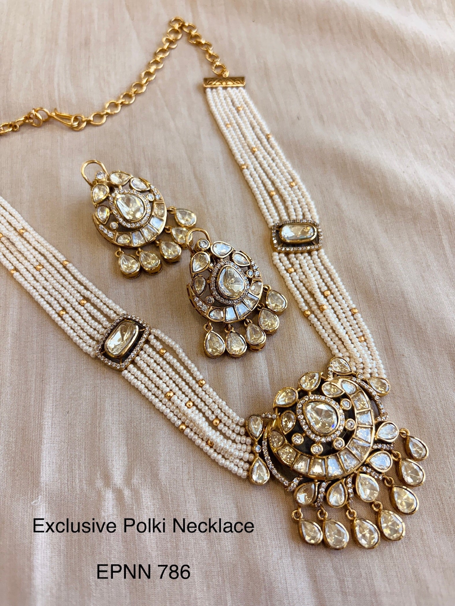 Demi fine moissanite necklace