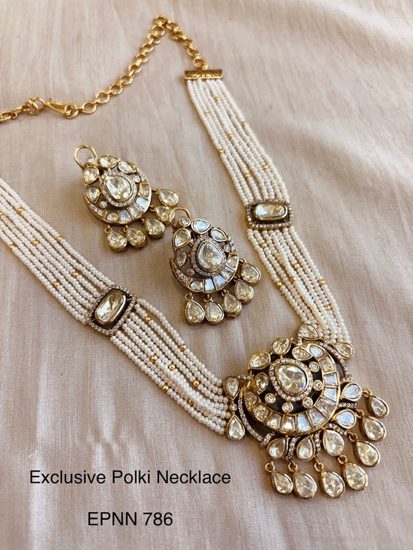 Demi fine moissanite necklace