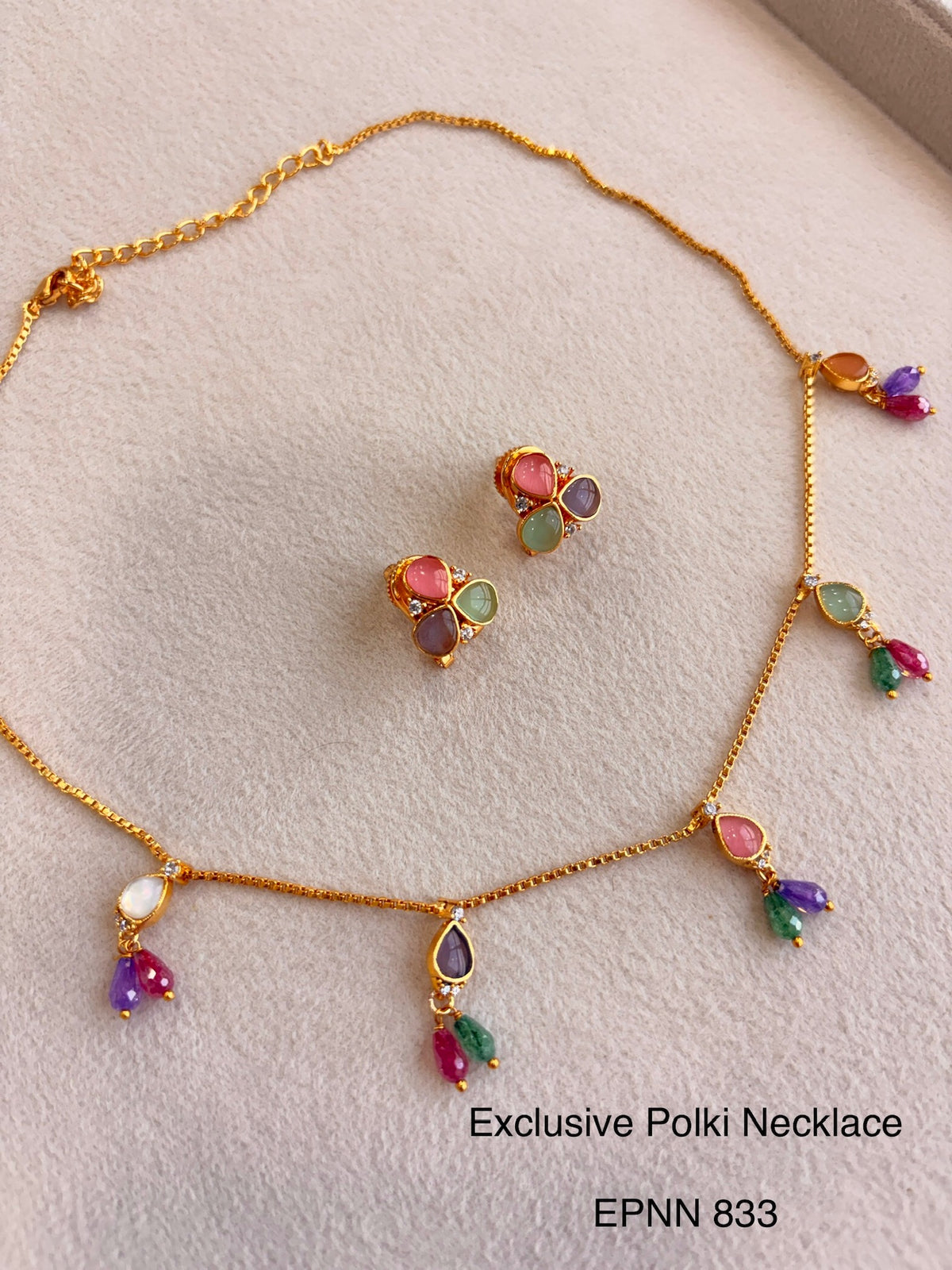 Demi fine Moissanite Necklace