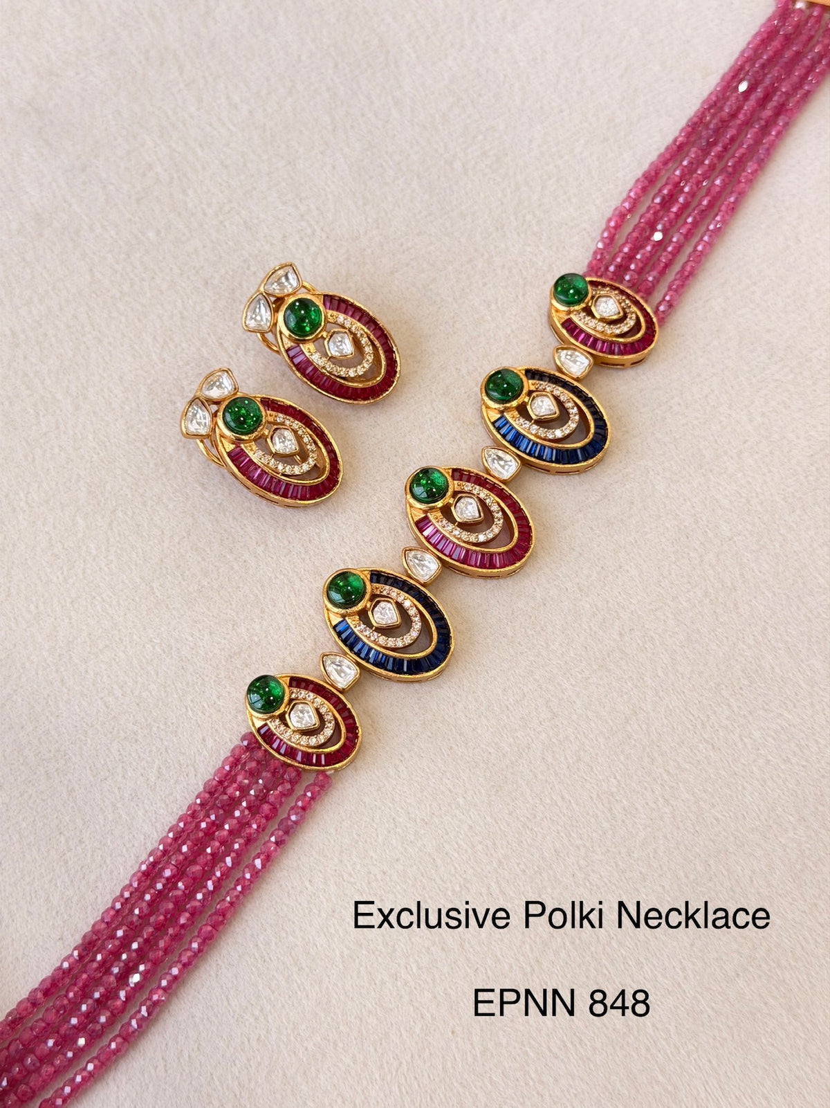 Demi Fine Moissanites and Doublets Necklace