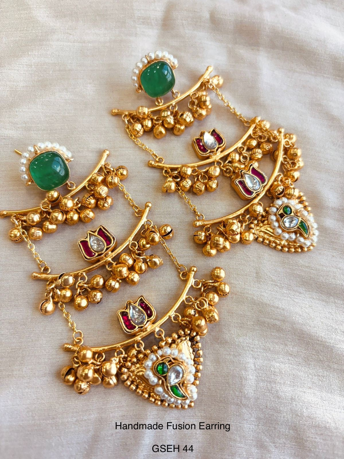 Kashmiri Fusion Earrings