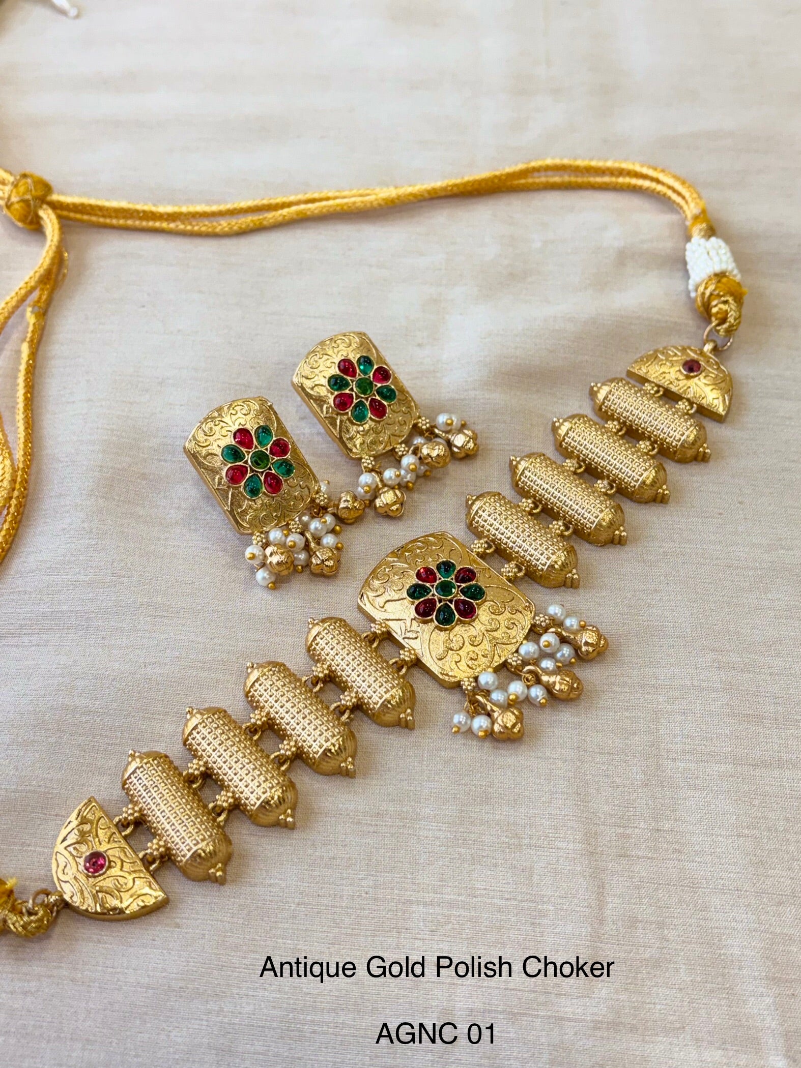 Ethno Gold Choker