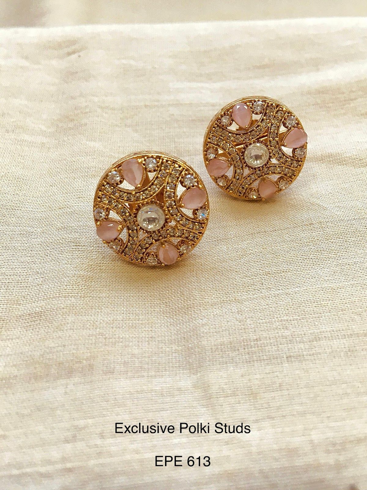 Demi Fine Polki Studs