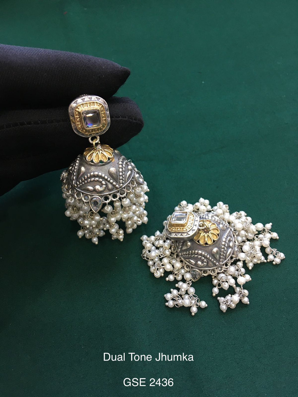 Dual Tone Jhumka