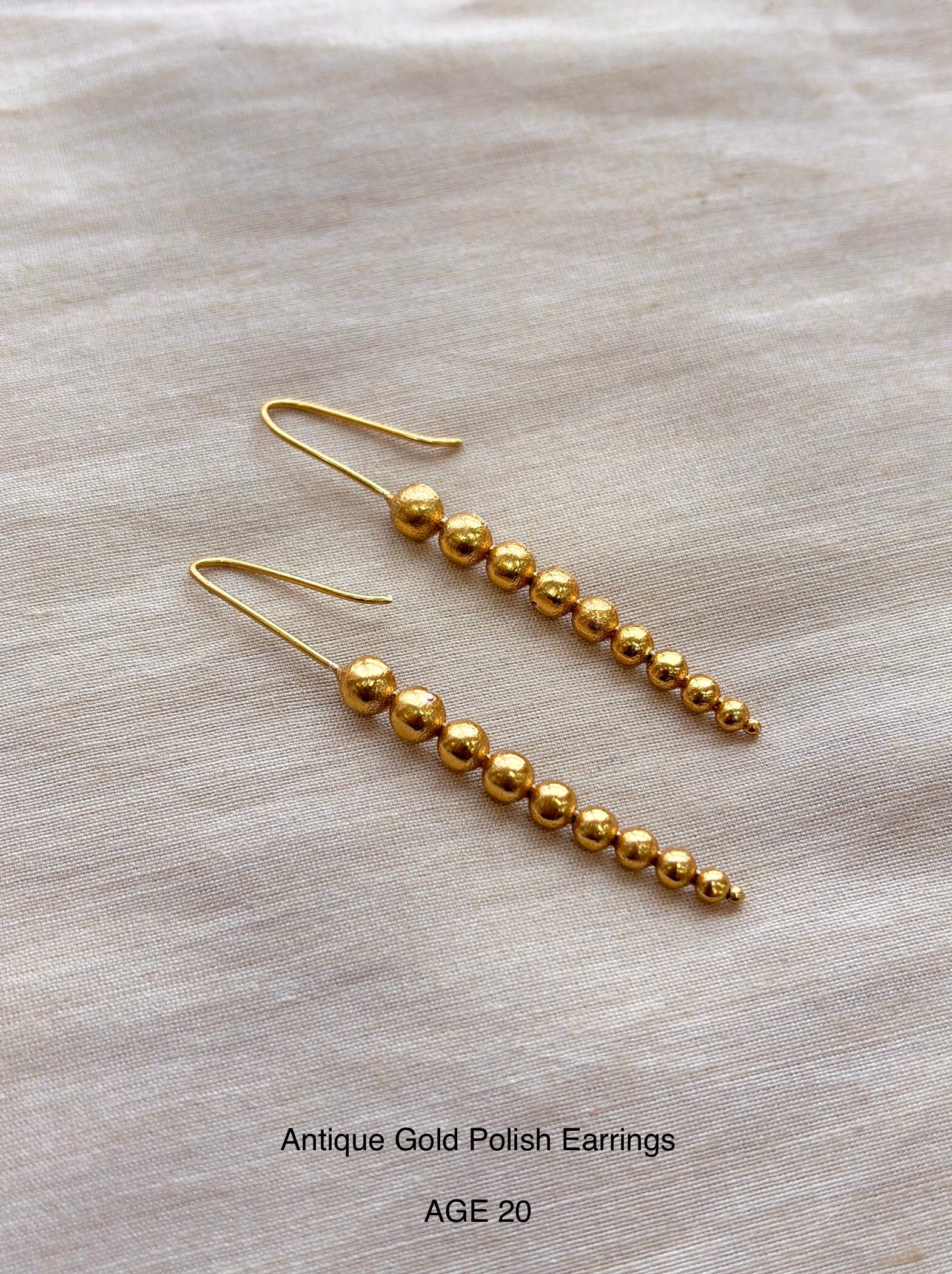 Ethno Gold Earring