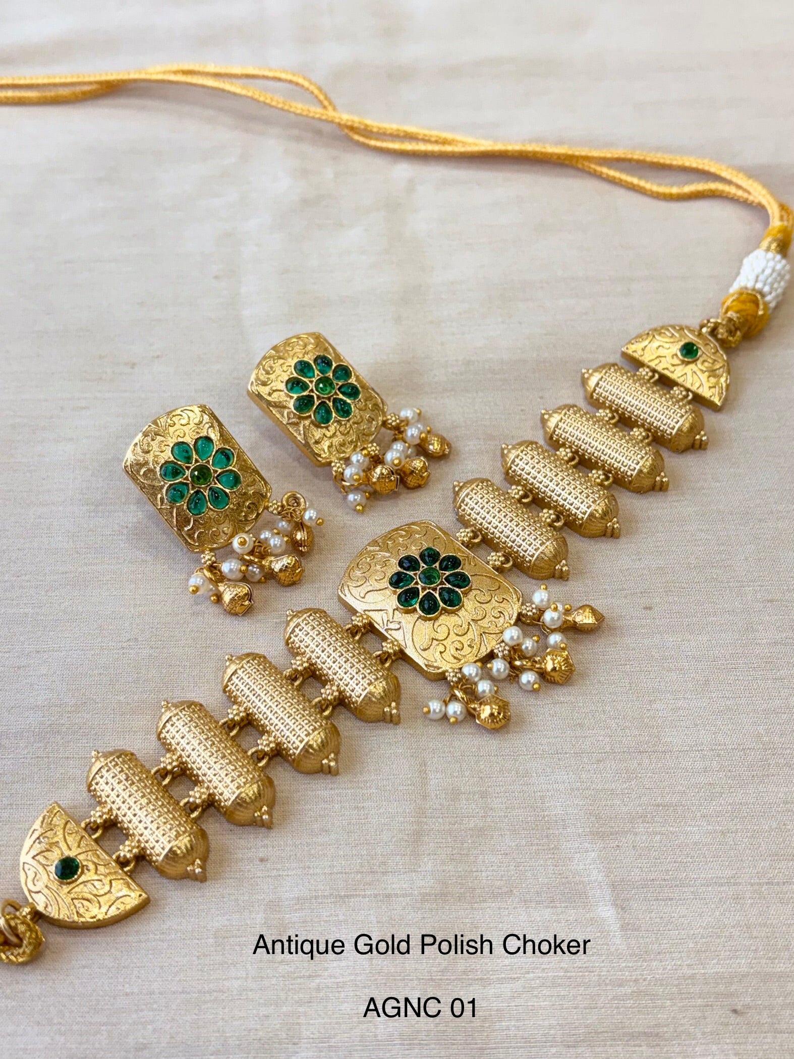 Ethno Gold Choker