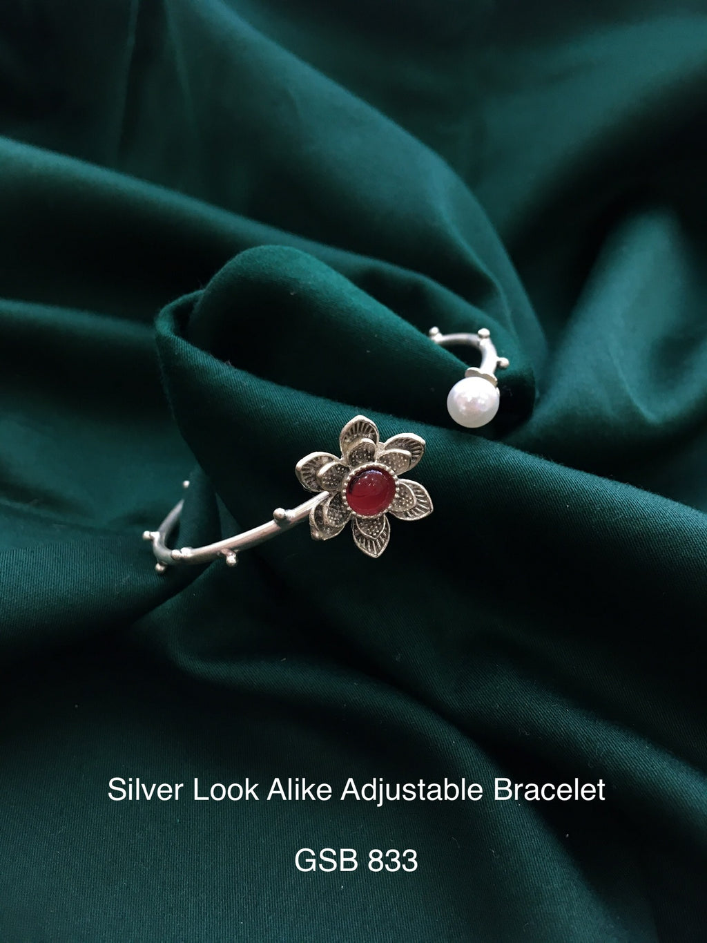 Antique dual tone bangle