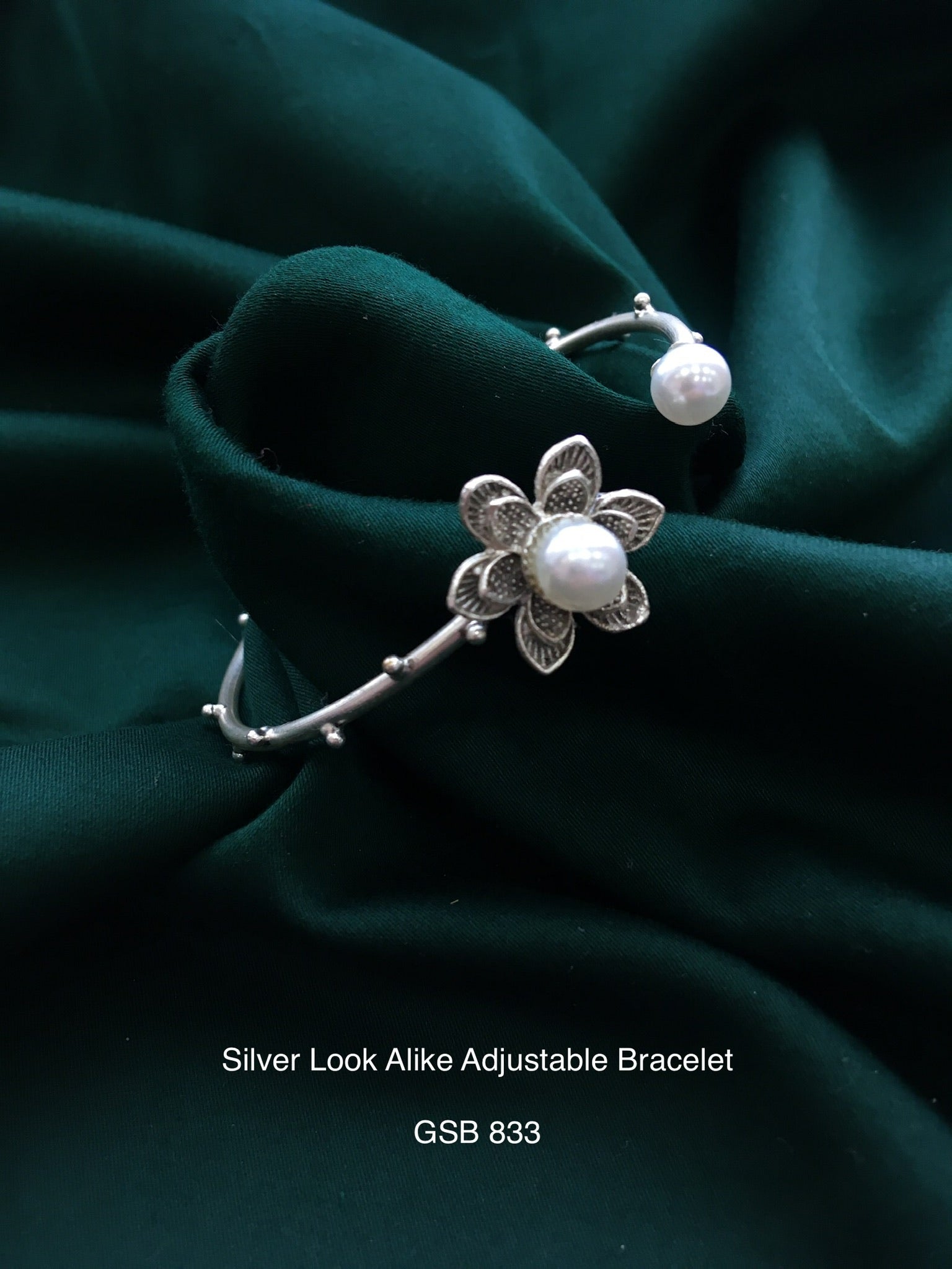 Antique dual tone bangle