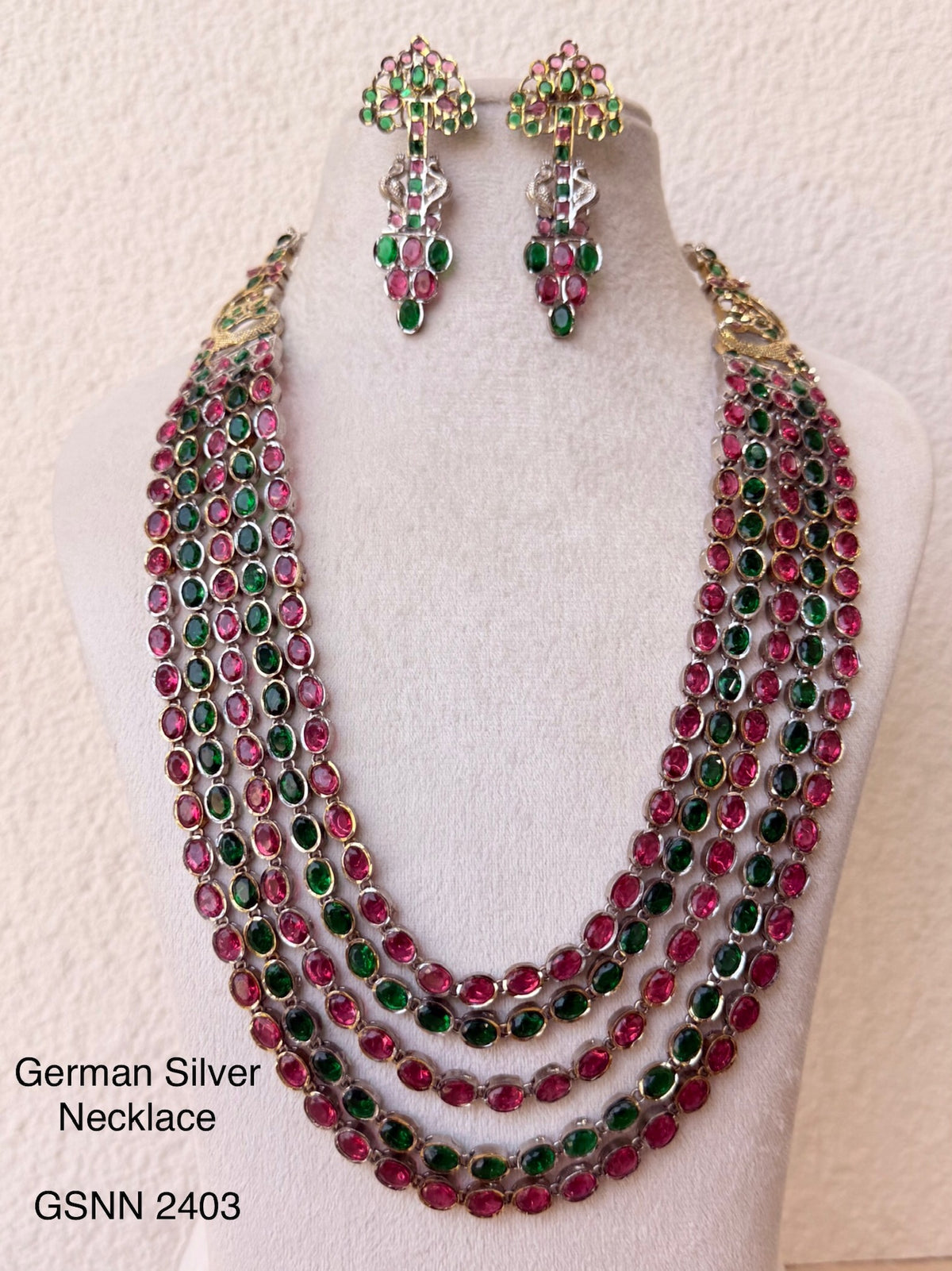 Antique Dual Tone Necklace