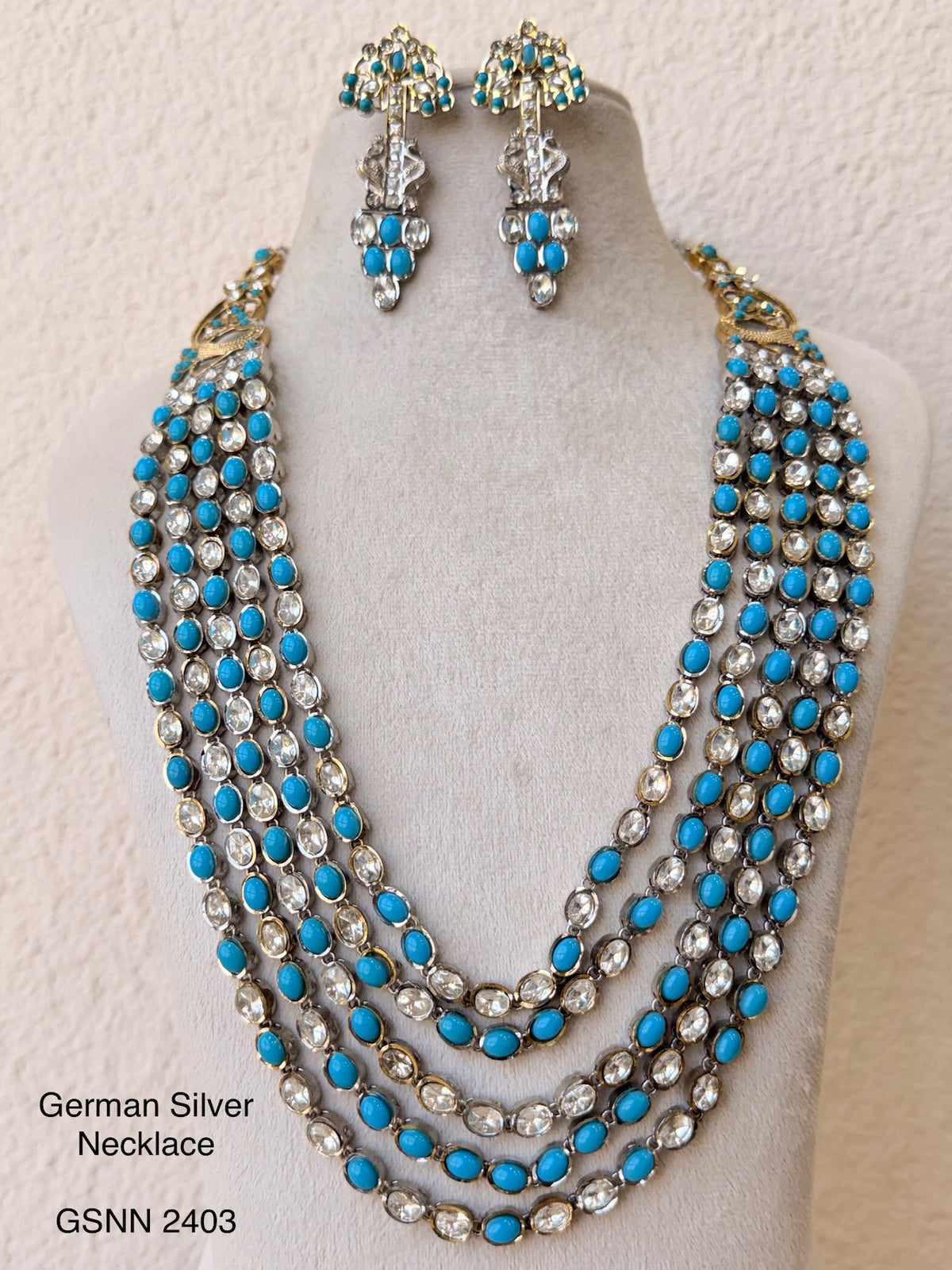 Antique Dual Tone Necklace
