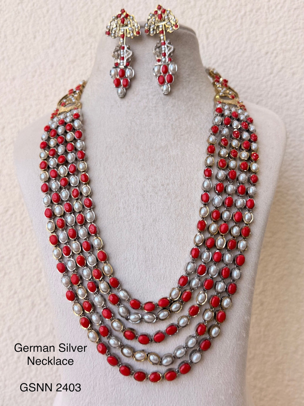 Antique Dual Tone Necklace