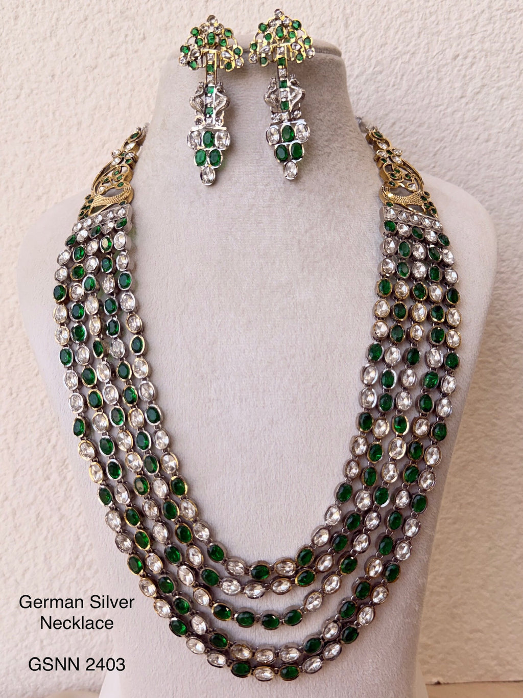 Antique Dual Tone Necklace