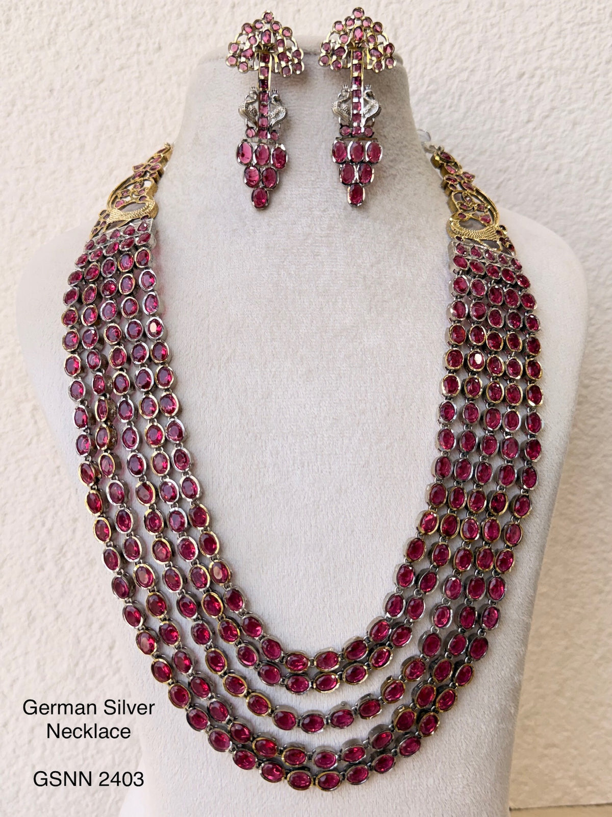 Antique Dual Tone Necklace