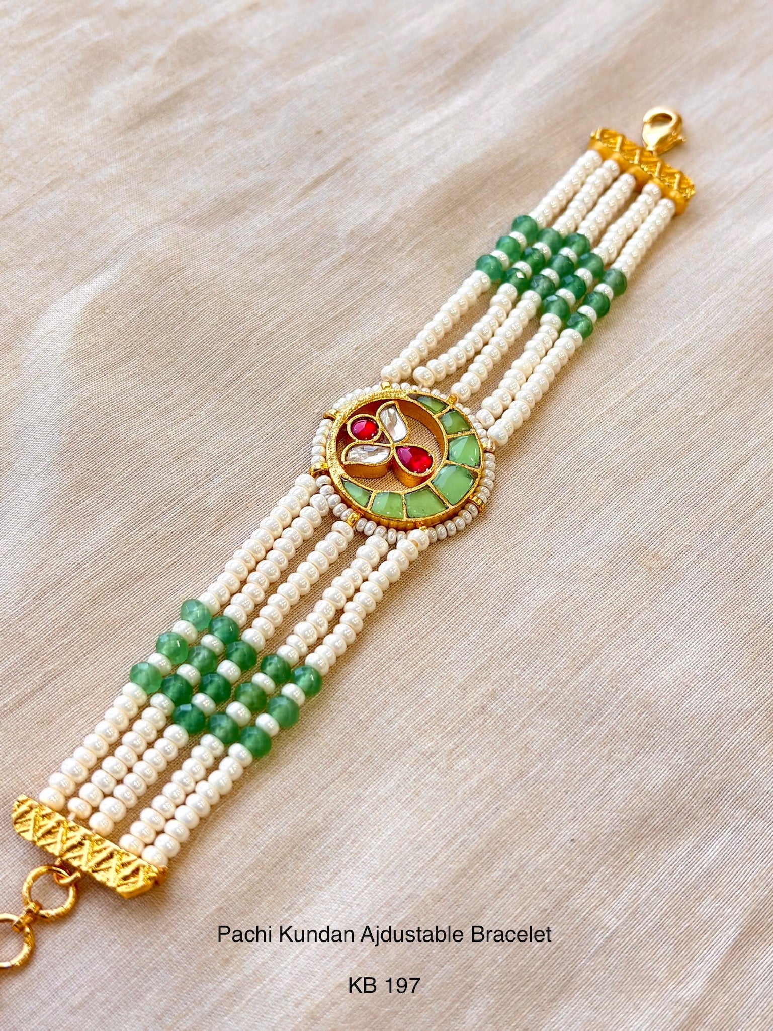 Indo contemporary bracelet