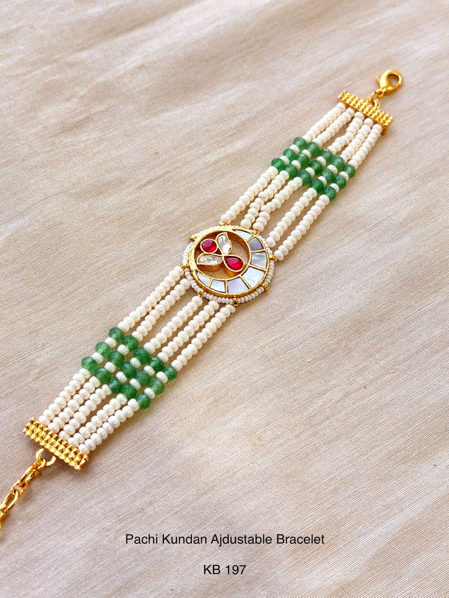 Indo contemporary bracelet